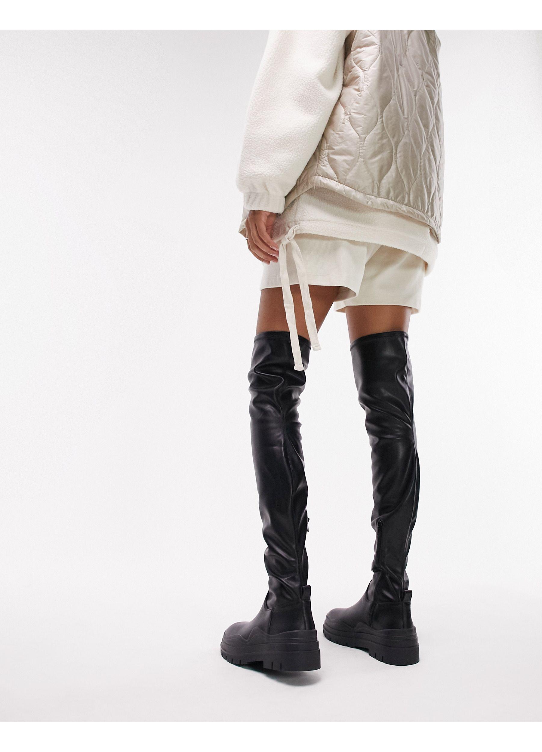 Topshop hotsell flat boots