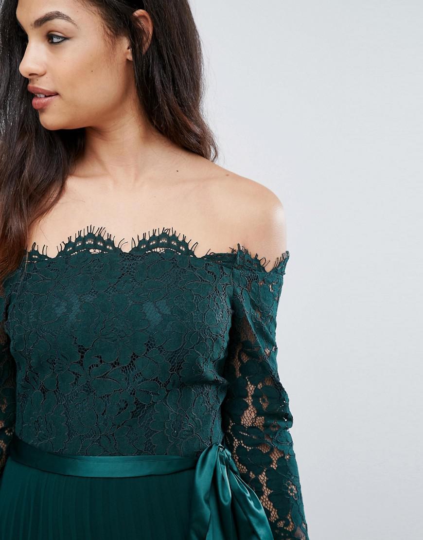 coast green maxi dress