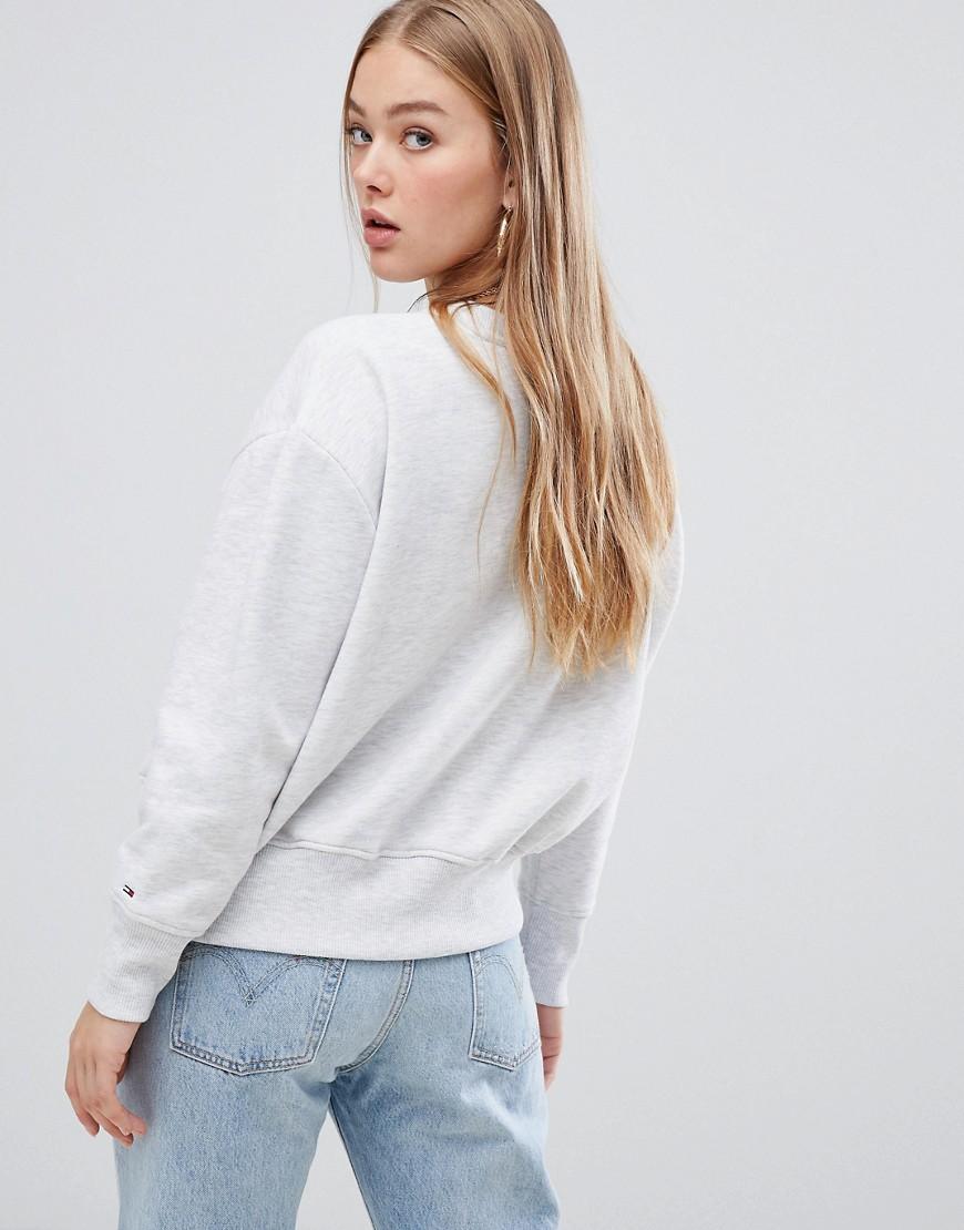 tommy jeans circle sweatshirt