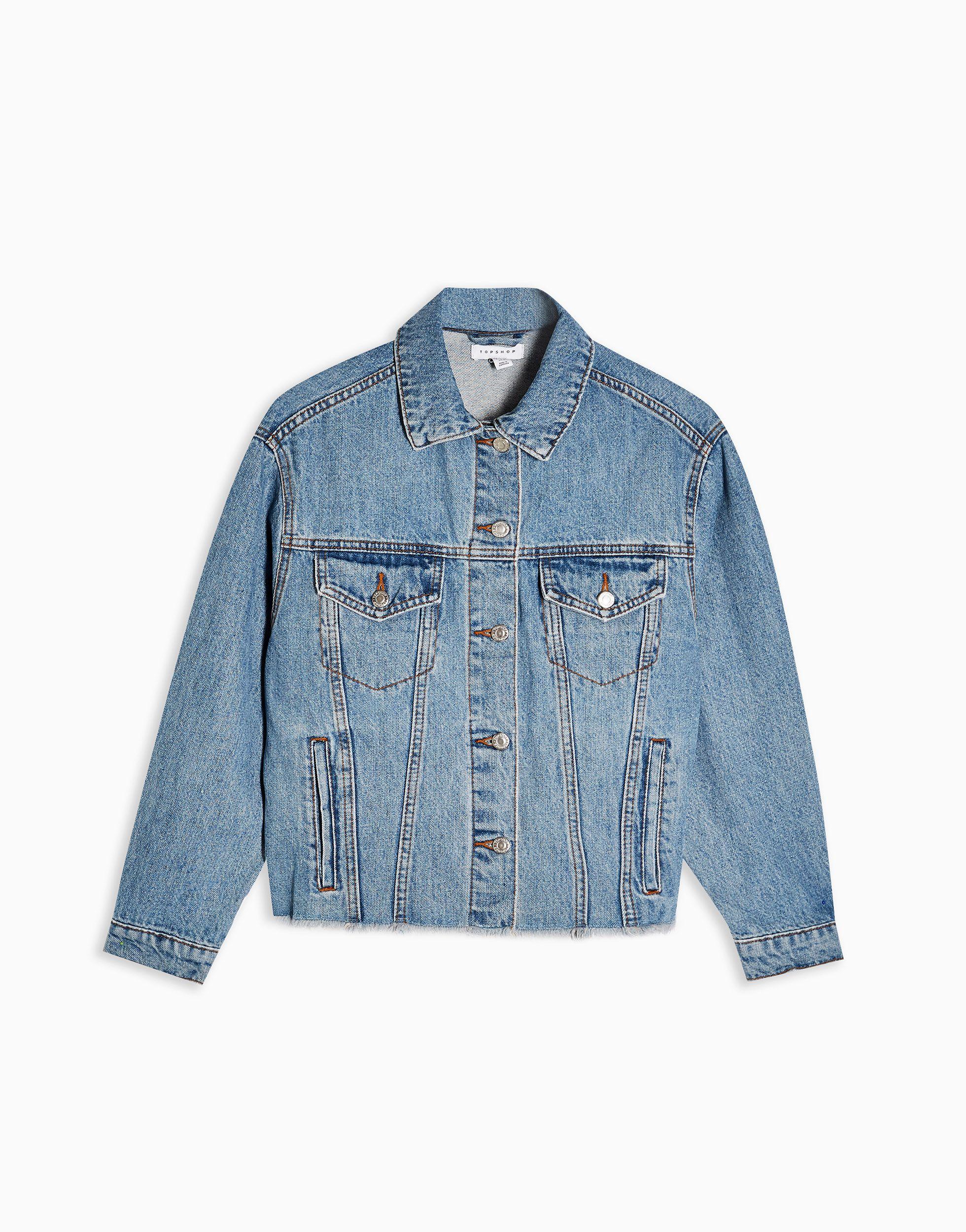 topshop diamante denim jacket