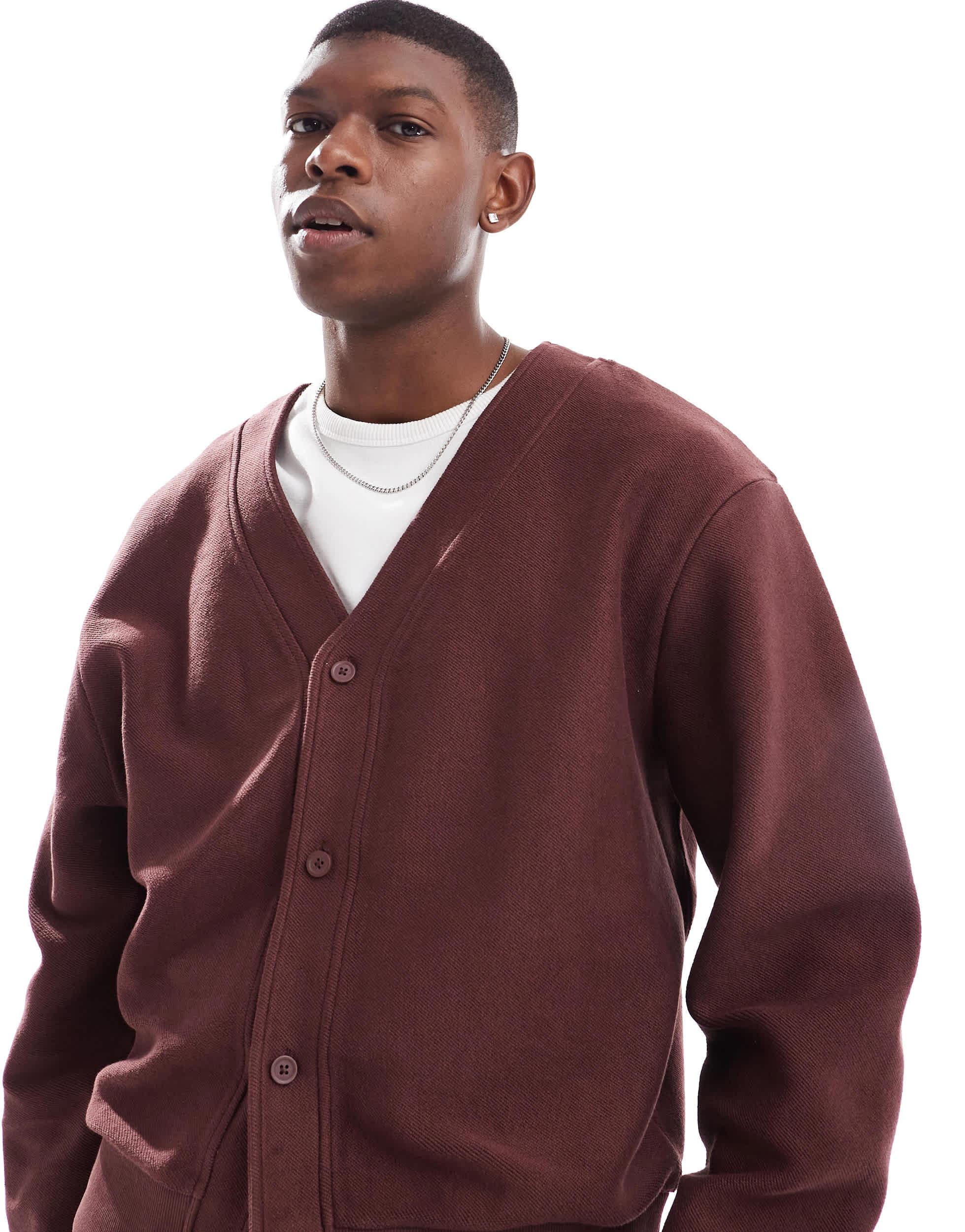 Oversize Strickjacke Strickjacke Asos ASOS – Besonders Weiche