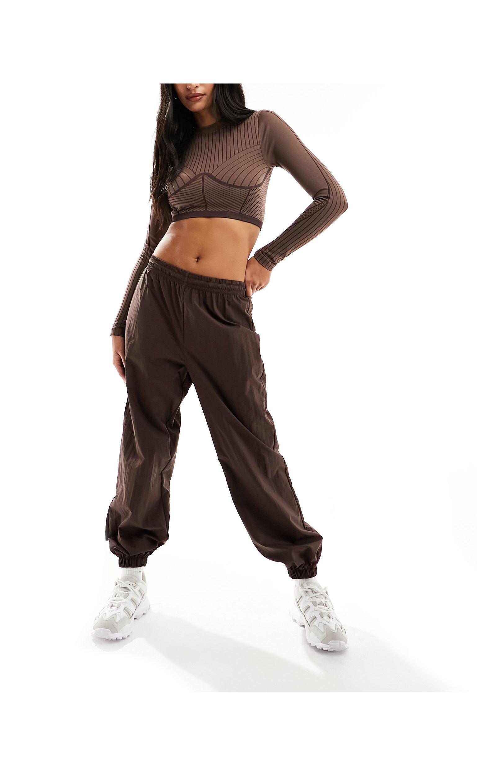ASOS 4505 Woven Parachute joggers in Black Lyst UK