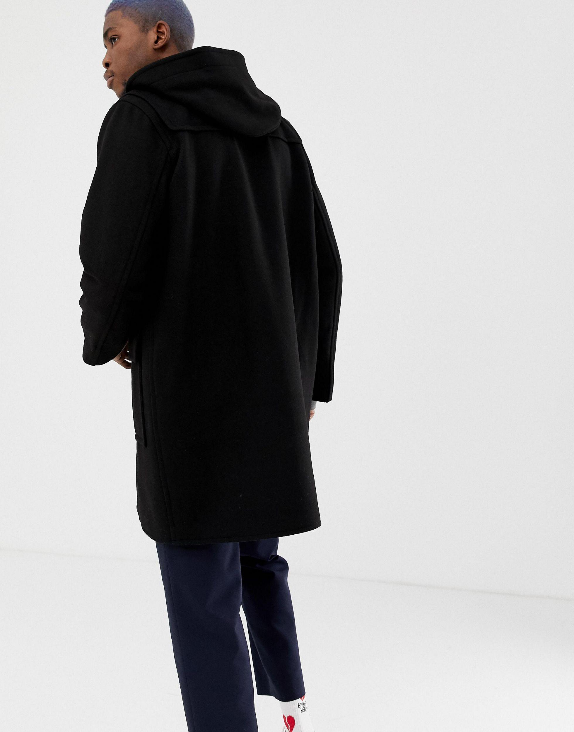Lacoste L VE Duffle Mantel in Schwarz f r Herren Lyst DE