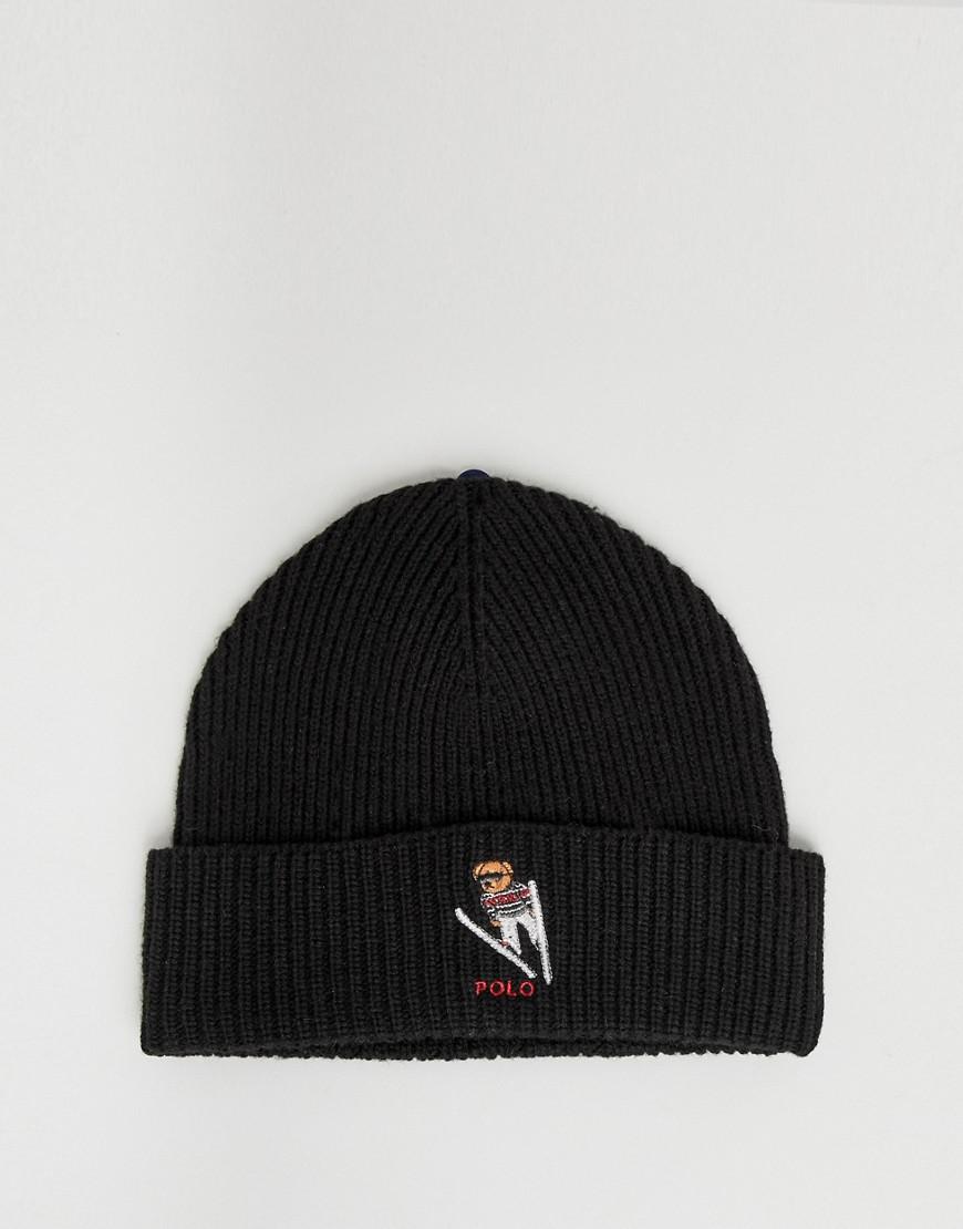 Polo Ralph Lauren Wool Ski Bear Logo 
