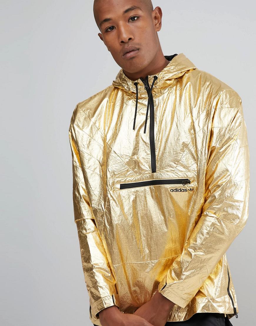 adidas fontanka jacket gold