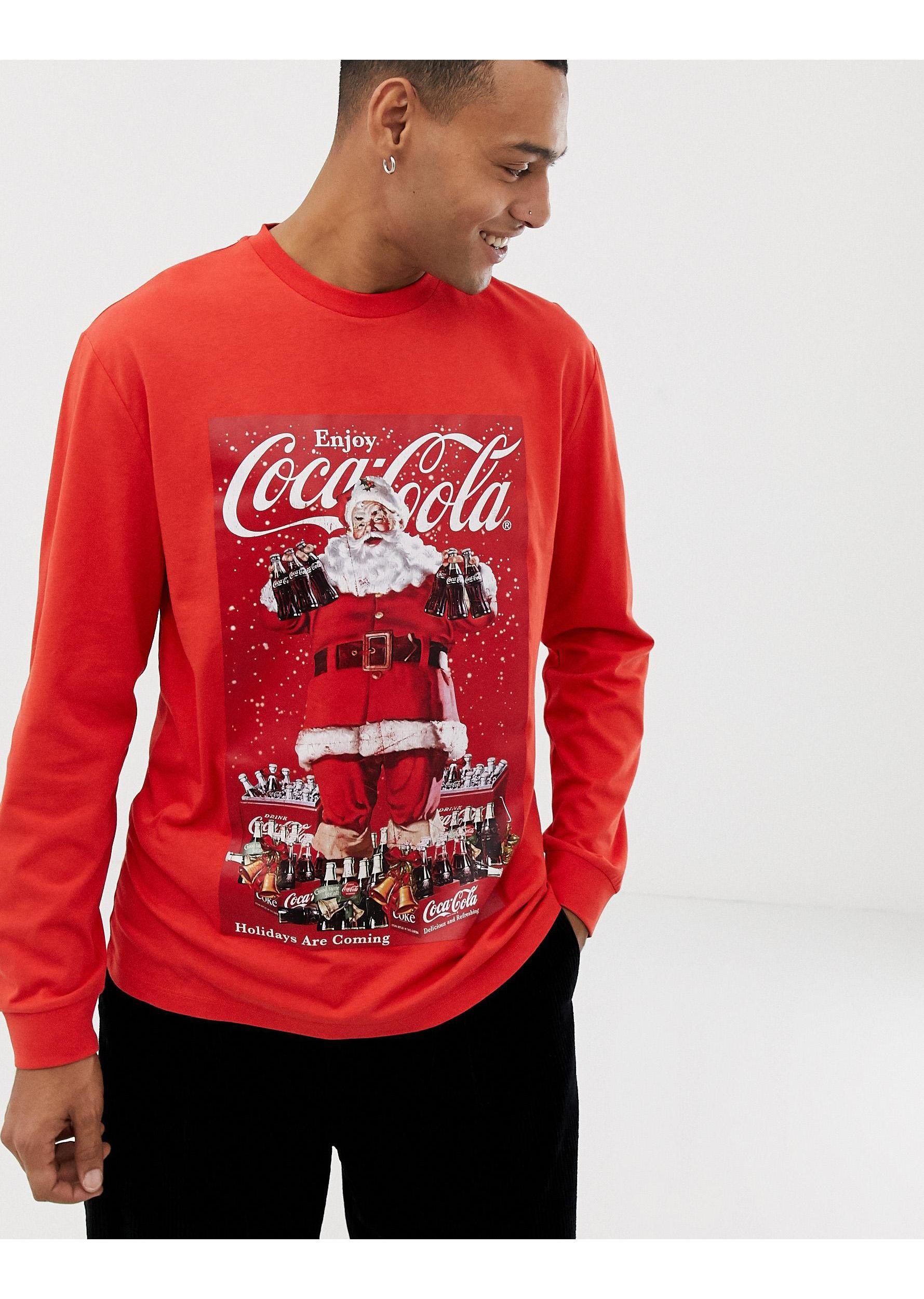 coca cola long sleeve shirt
