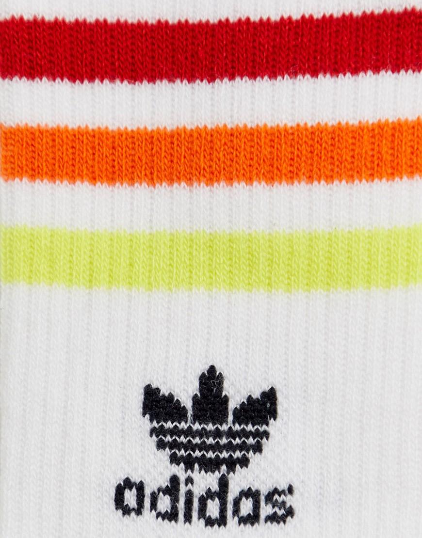 compacto Laboratorio Será adidas Originals Pride Rainbow Socks | Lyst