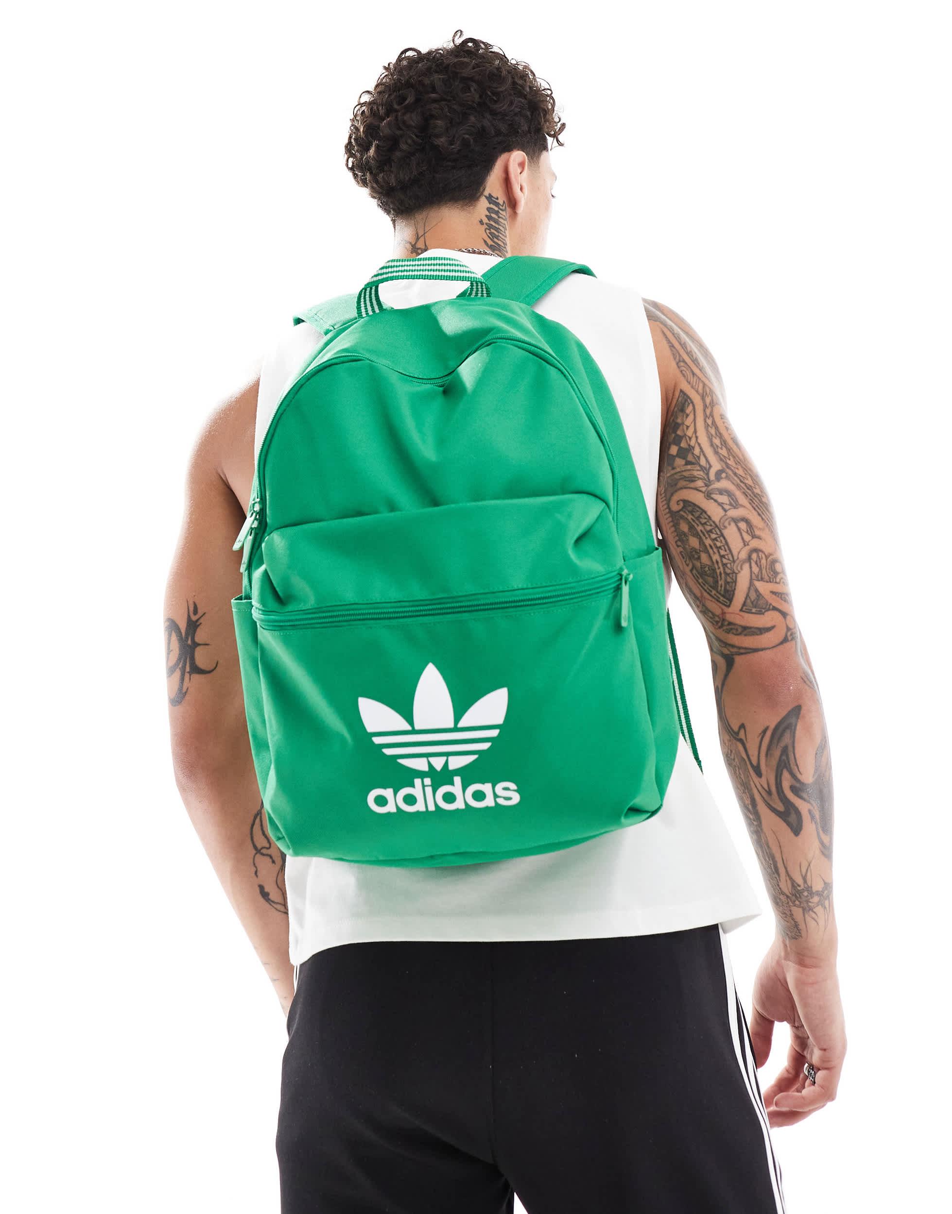 adidas classic backpack green