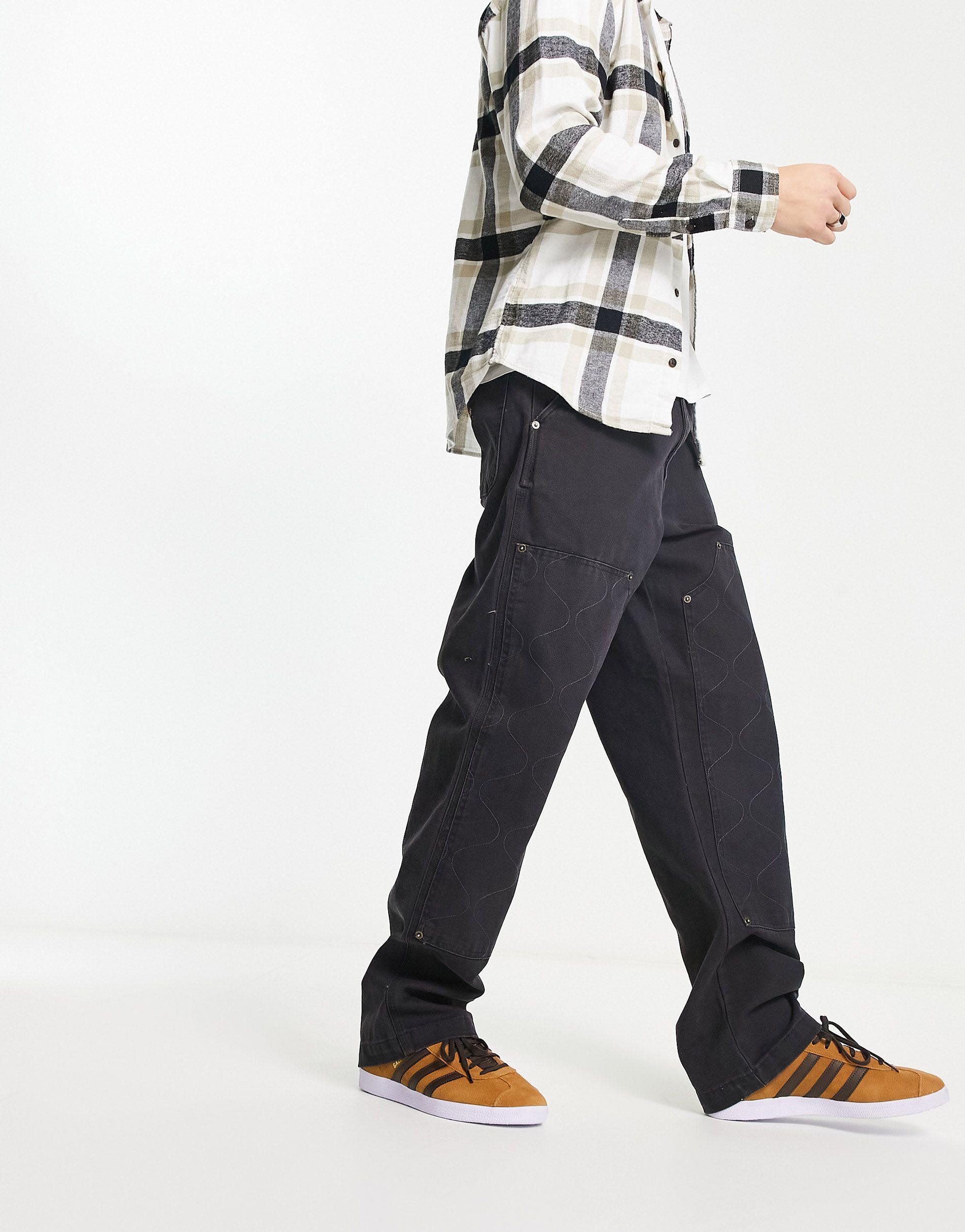 Double Knee Utility Pant - Natural