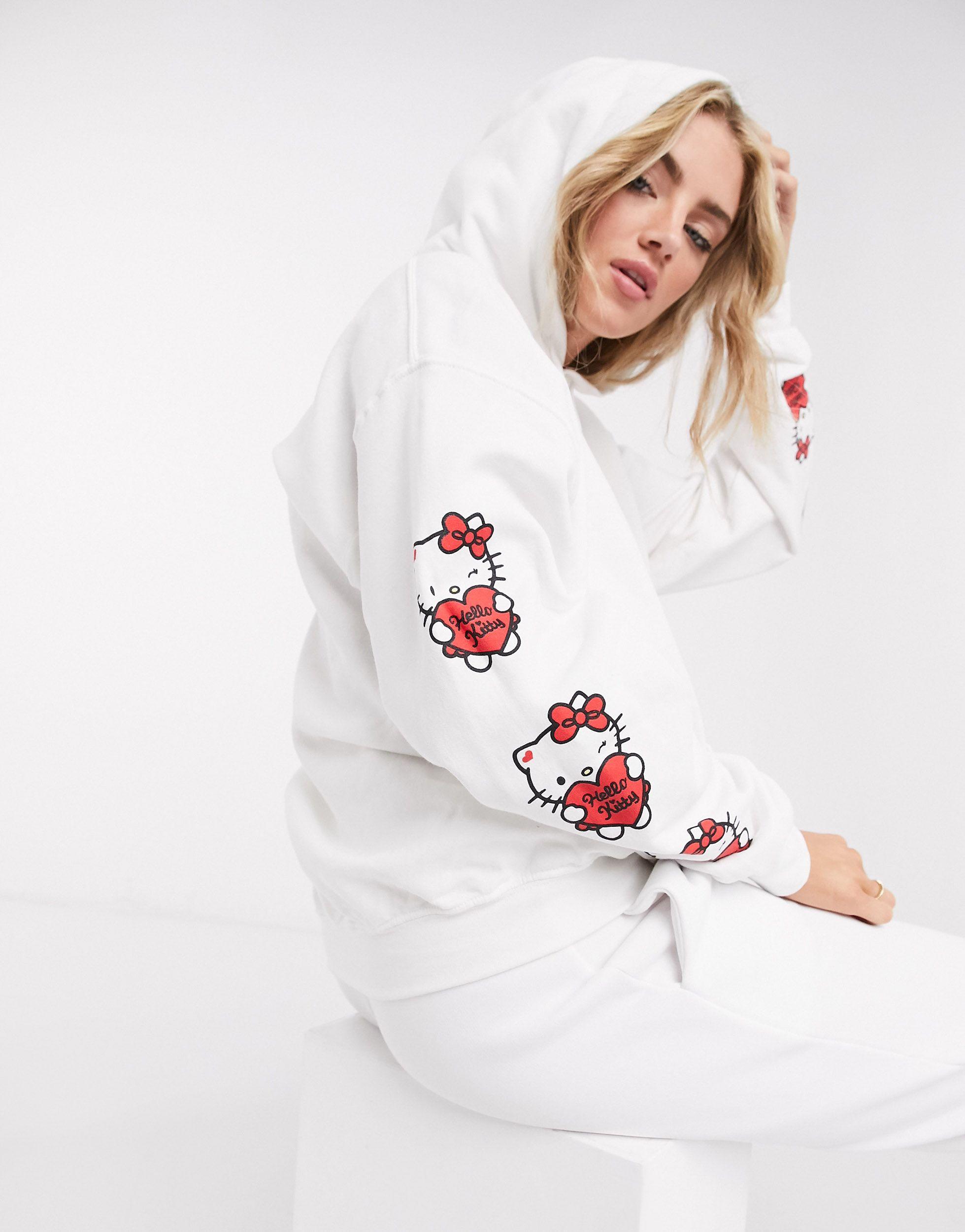 Hello kitty x girl hoodie hot sale