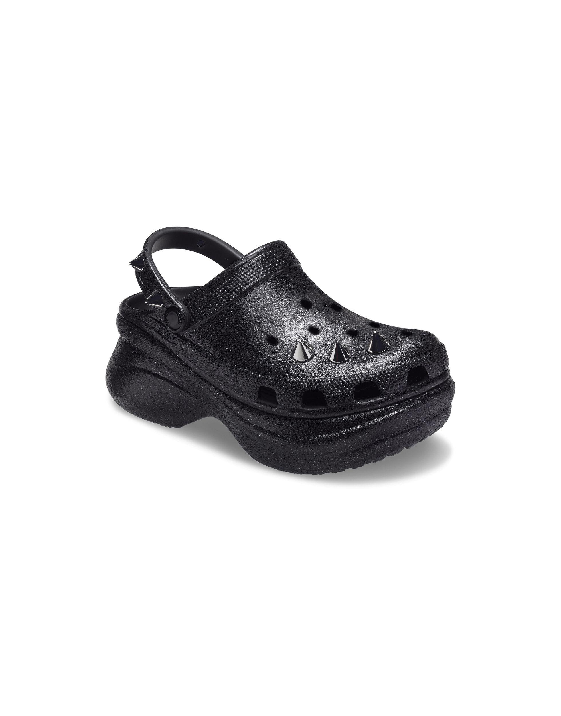 Crocs™ Bae Glitter Stud Platform Clog in Black Lyst Canada