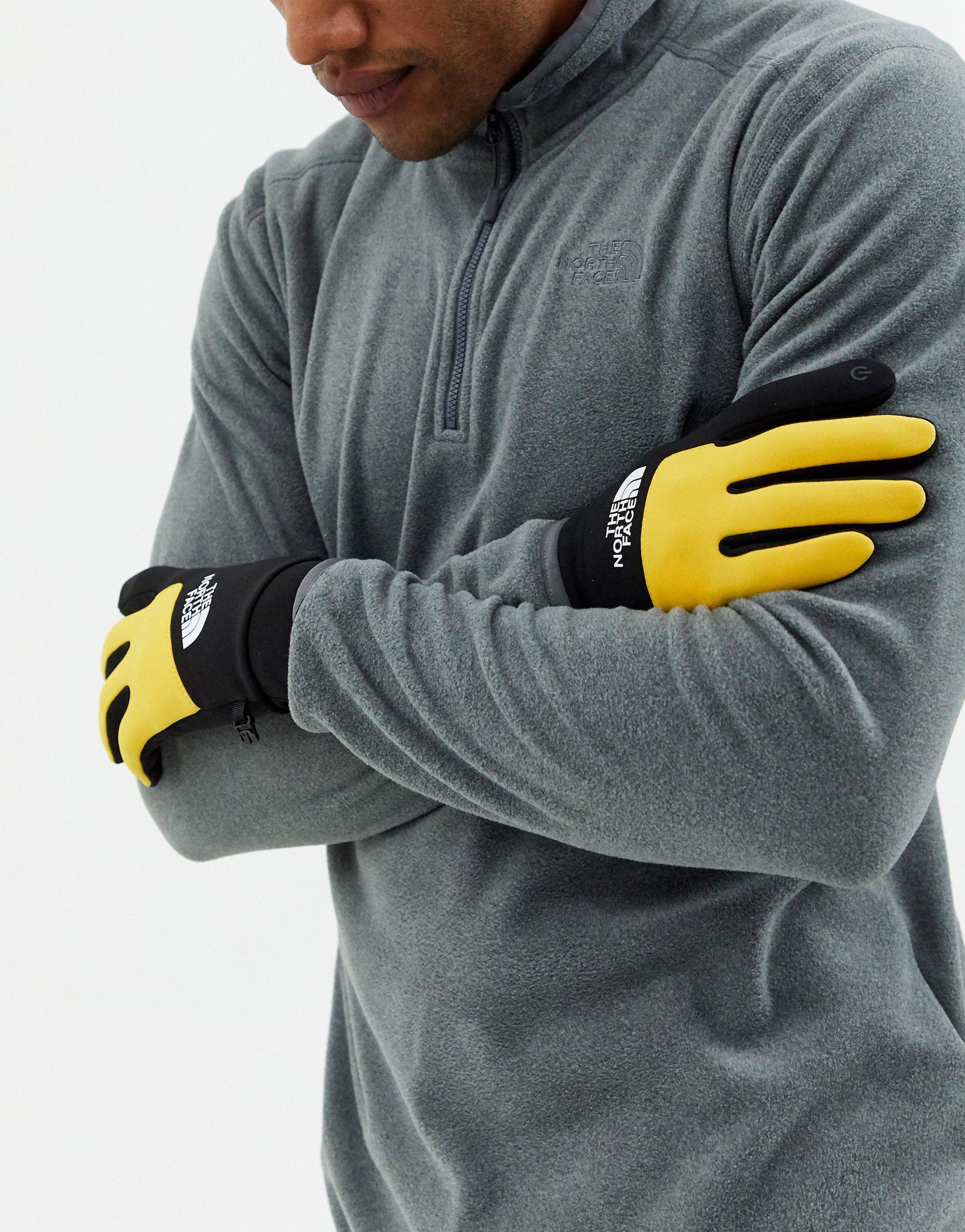 Etip - Gants - Noir/jaune Synthétique The North Face pour homme en coloris  Jaune | Lyst