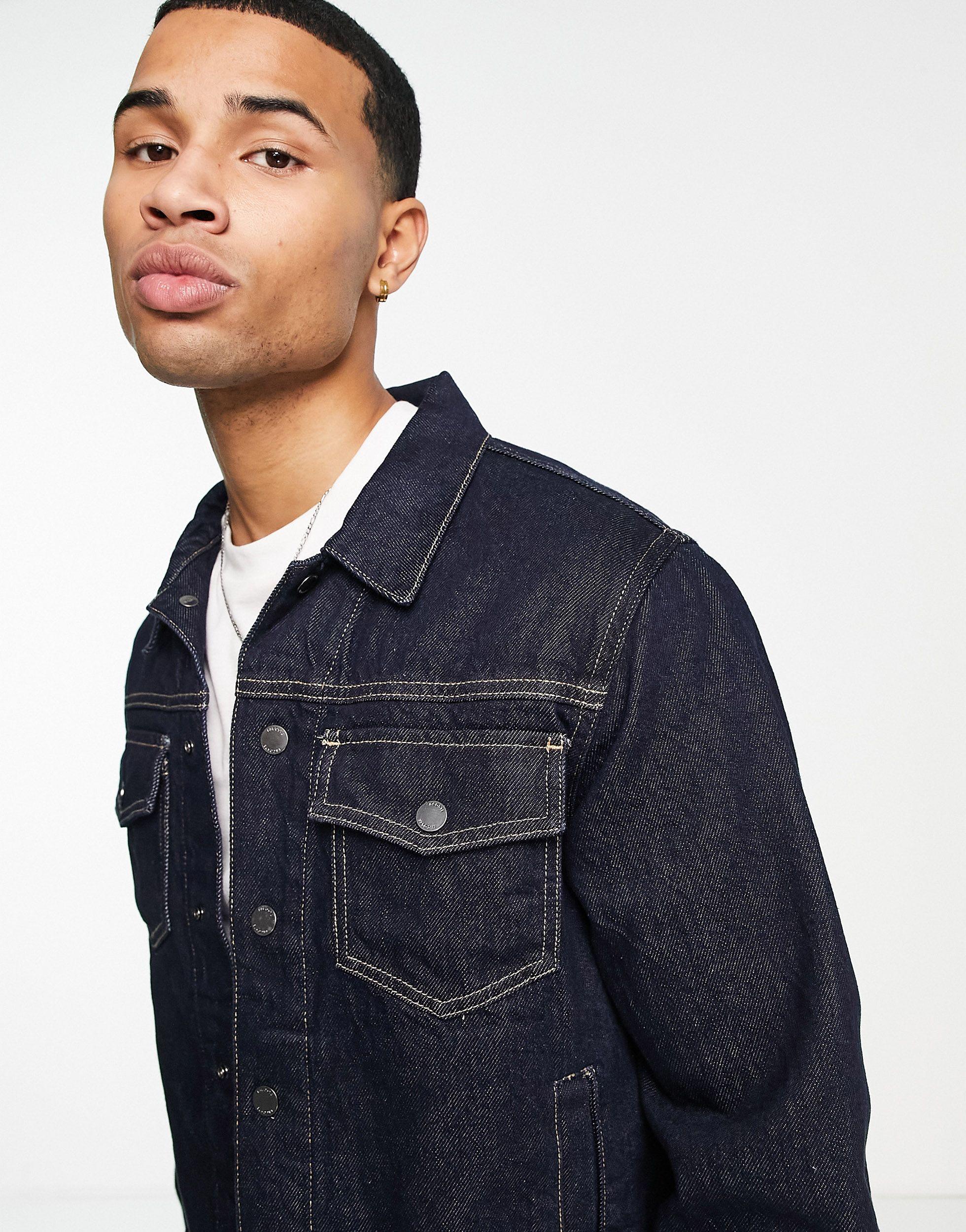 Lacoste jeans jacket clearance