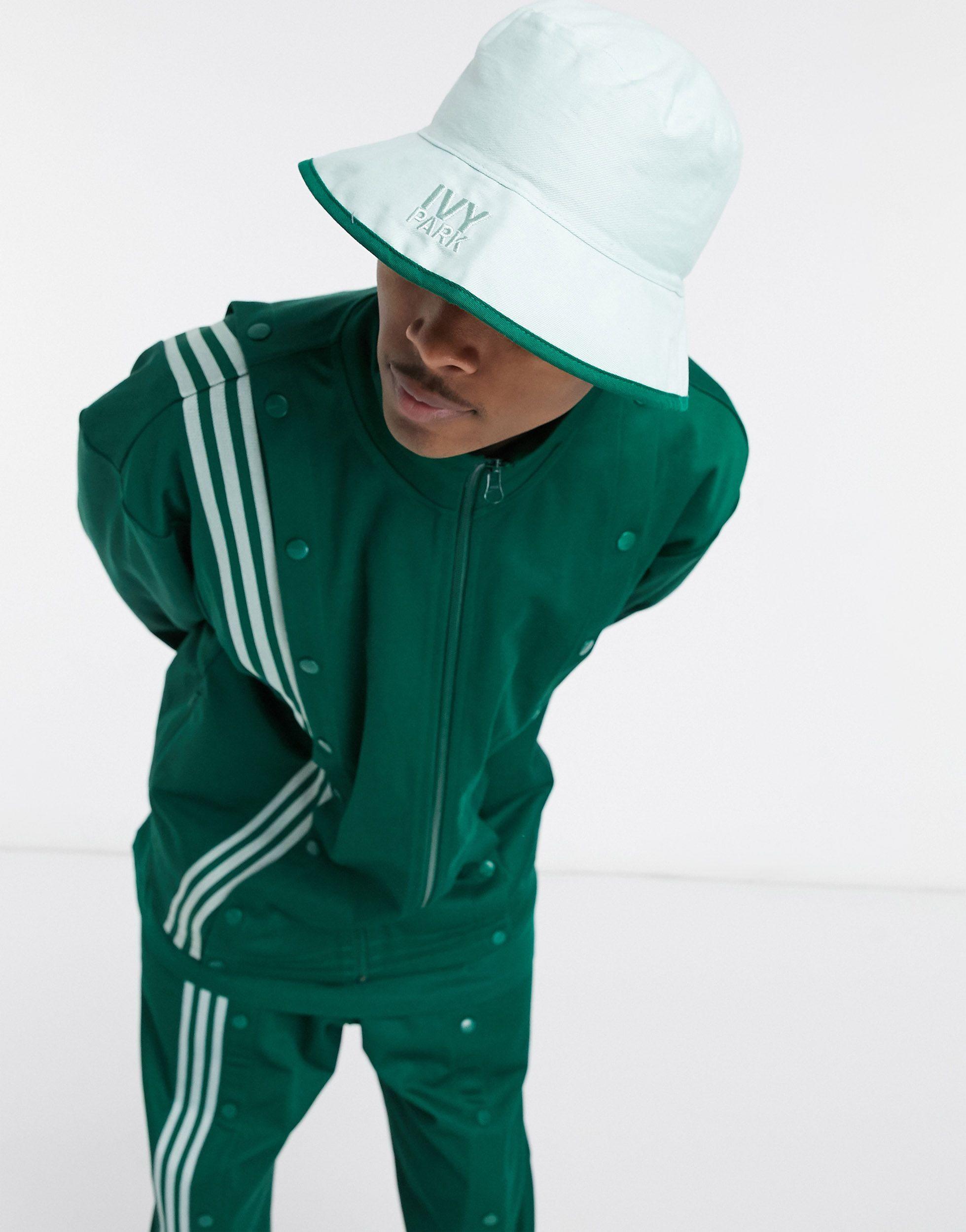 Ivy Park Adidas X Bucket Hat in Green | Lyst