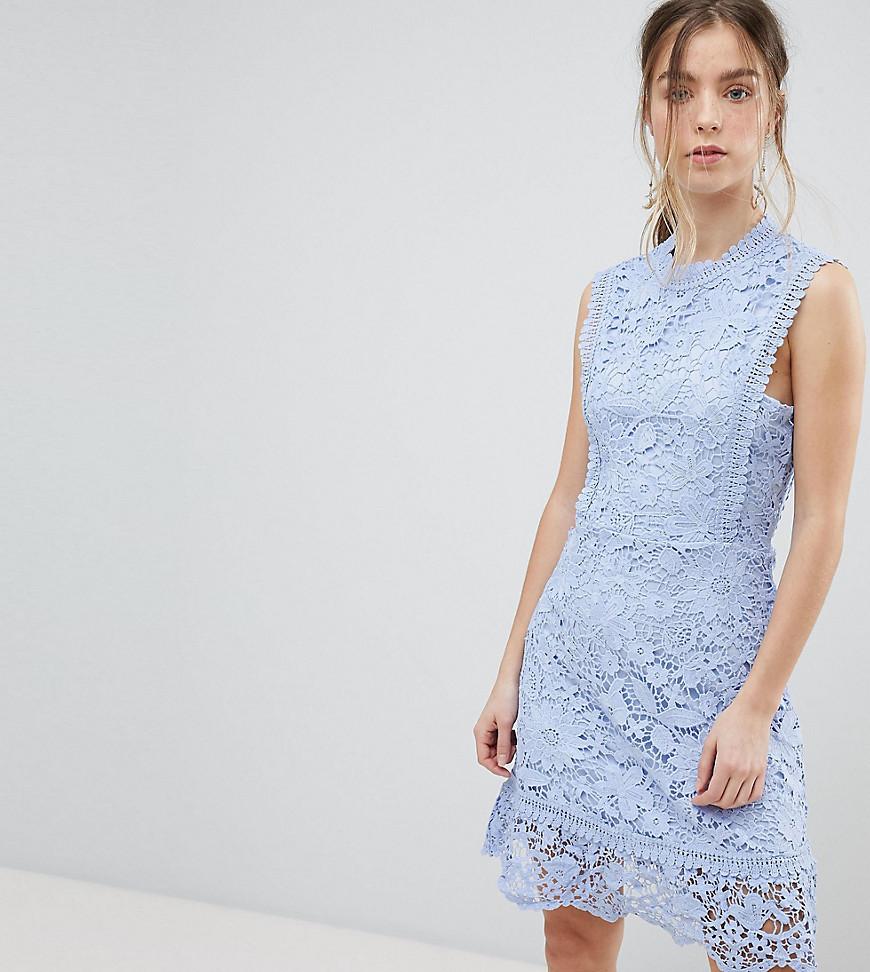 boohoo exclusive lace midi dress