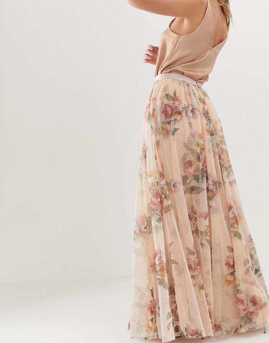 Needle ☀ Thread Lace Floral Maxi Skirt ...