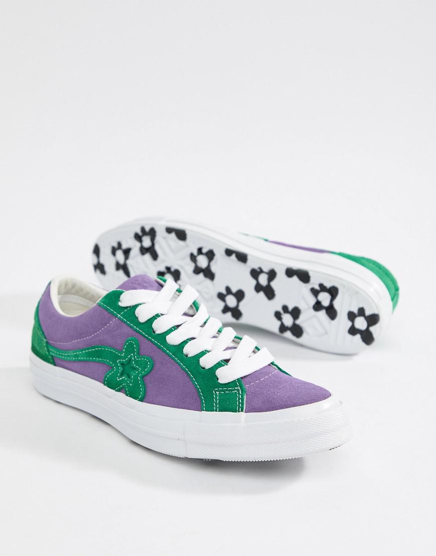 converse x golf le fleur purple