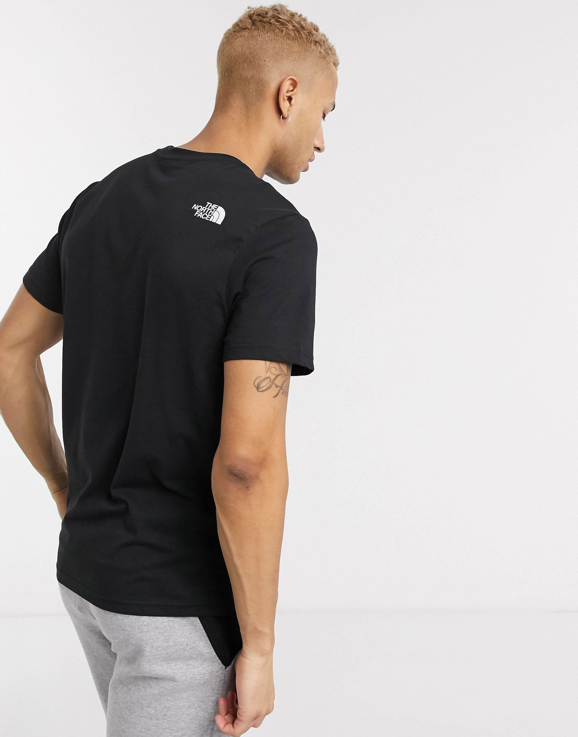 The North Face Simple Dome T-shirt in Black for Men | Lyst