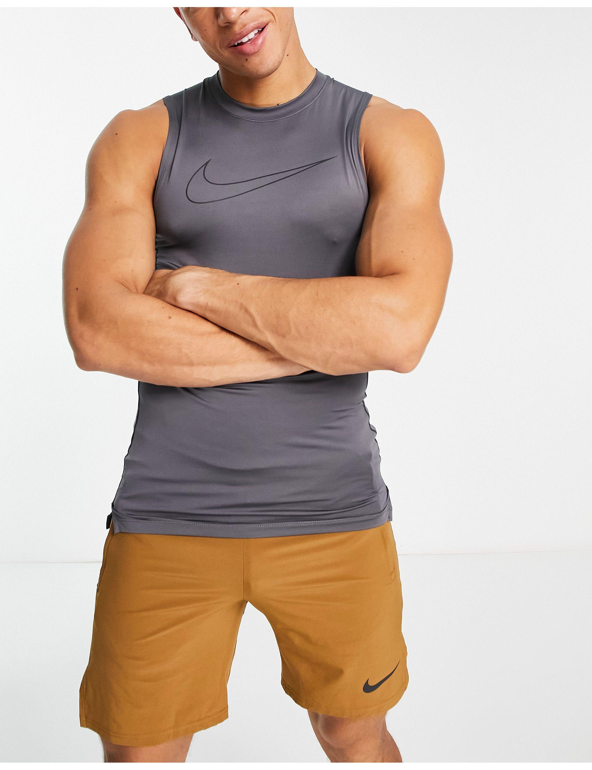 Énfasis Microbio Paquete o empaquetar Camiseta sin mangas con logo dri-fit Nike de hombre de color Azul | Lyst