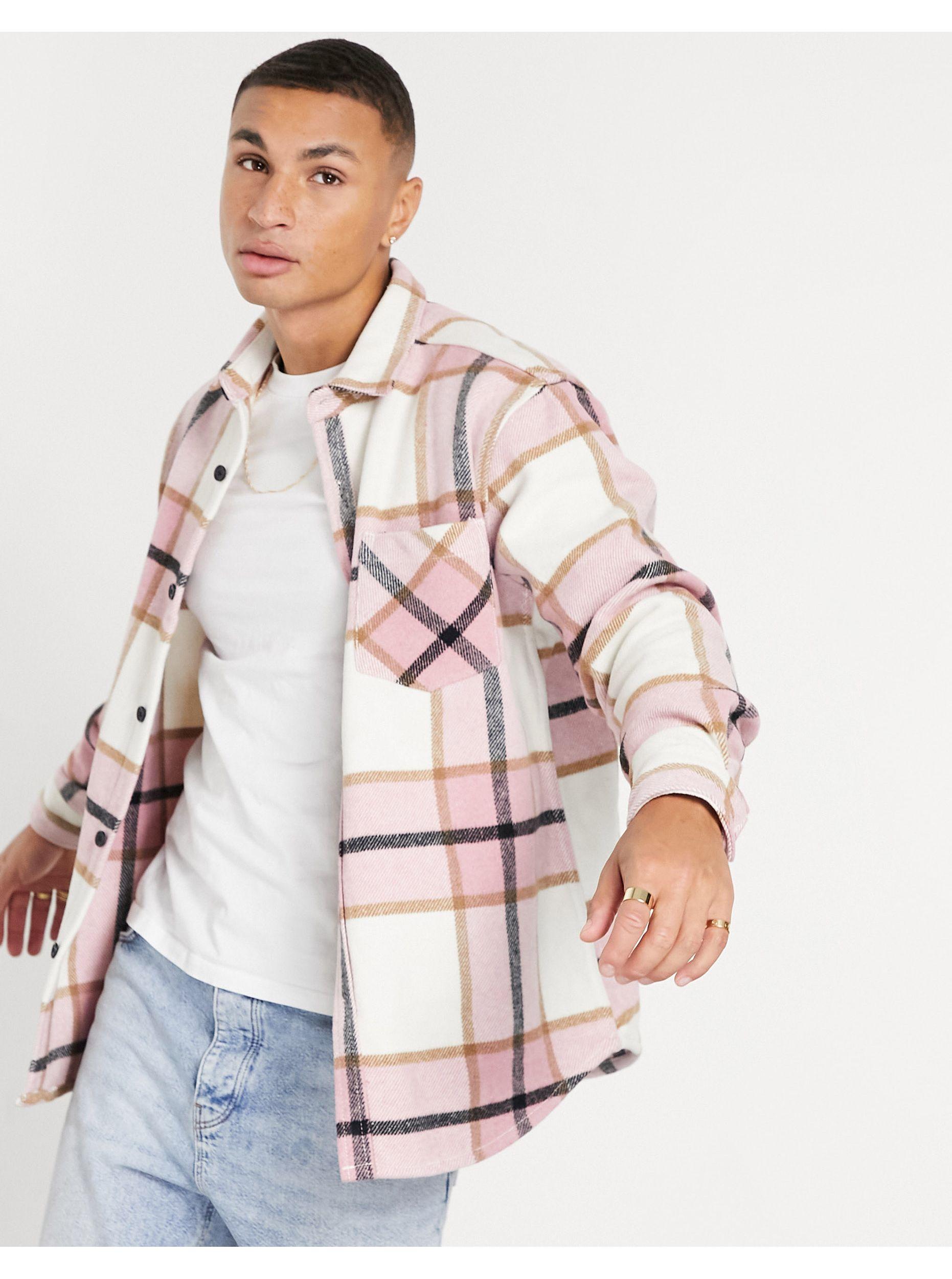 pull and bear flannel shirt