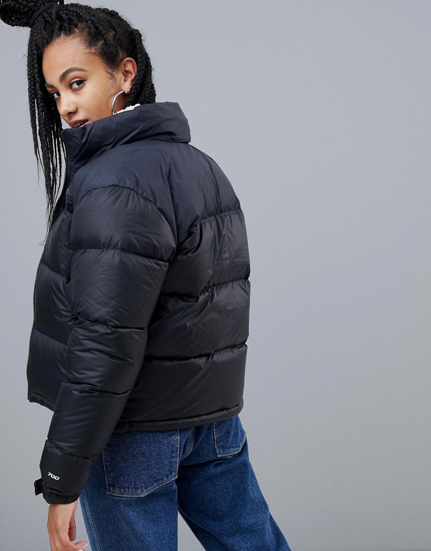 The North Face Synthetic Womens 1996 Retro Nuptse Jacket In Black Lyst The North Face Synthetic Womens 1996 Retro Nuptse Jacket In Black Lyst