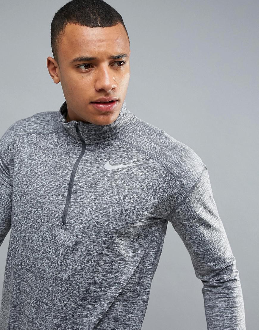 Nike Dri-fit Element Half-zip Sweat In Grey 857820-021 in Grey for Men |  Lyst UK