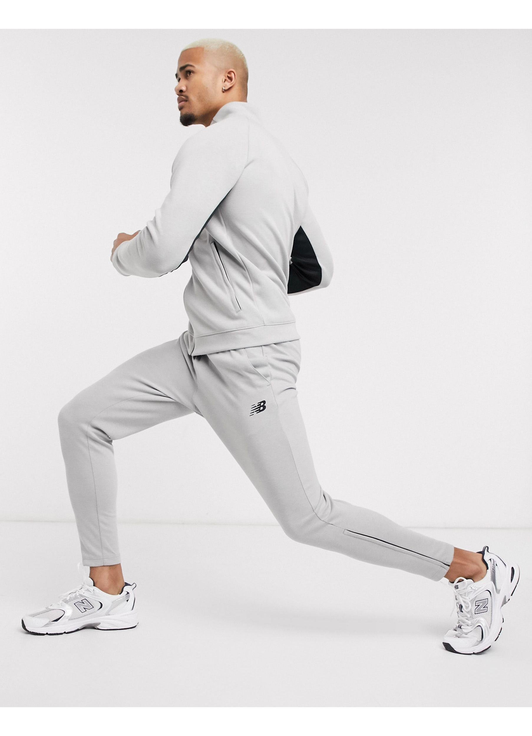 New Balance Synthetic Running Tenacity Slim Fit joggers in Gray ...