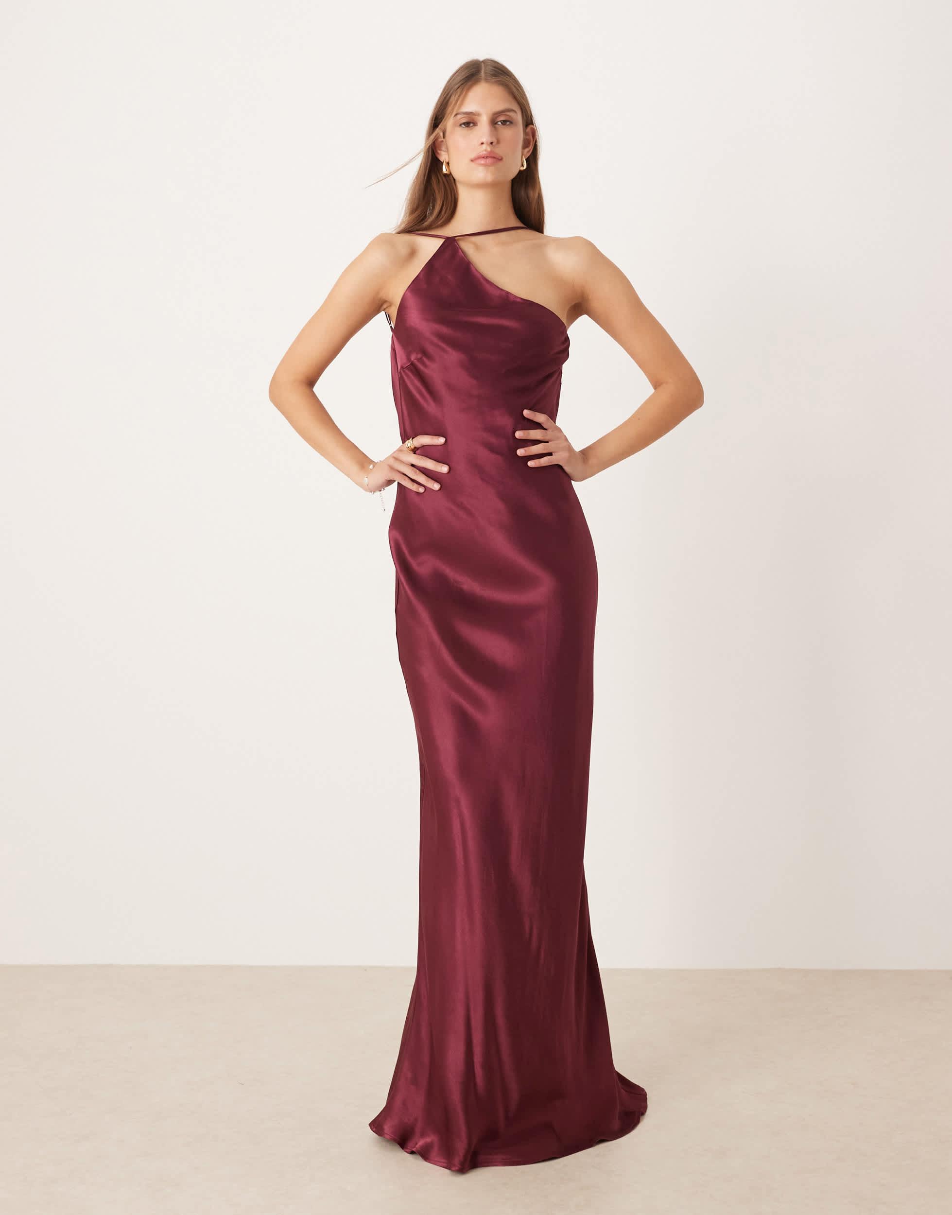 sndys one shoulder dress Juniper One Shoulder Maxi Dress