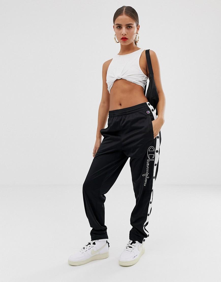 Champion Pantalon Jogging Jogging Champion Femme Pantalon Jogging