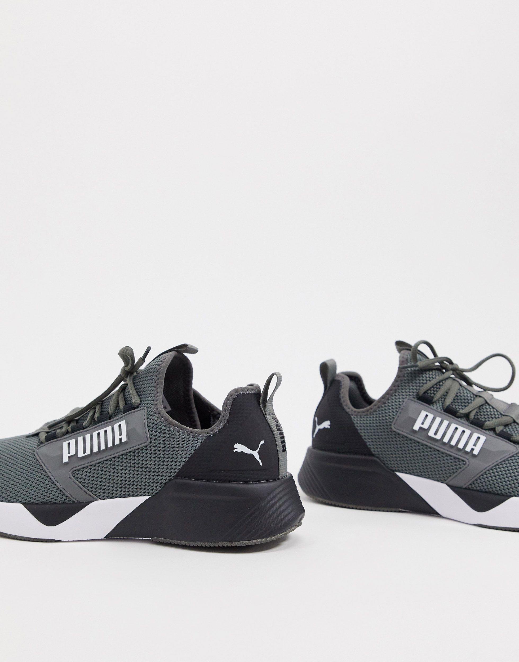 PUMA Retaliate Competition Running Shoes in Black for Men | Lyst