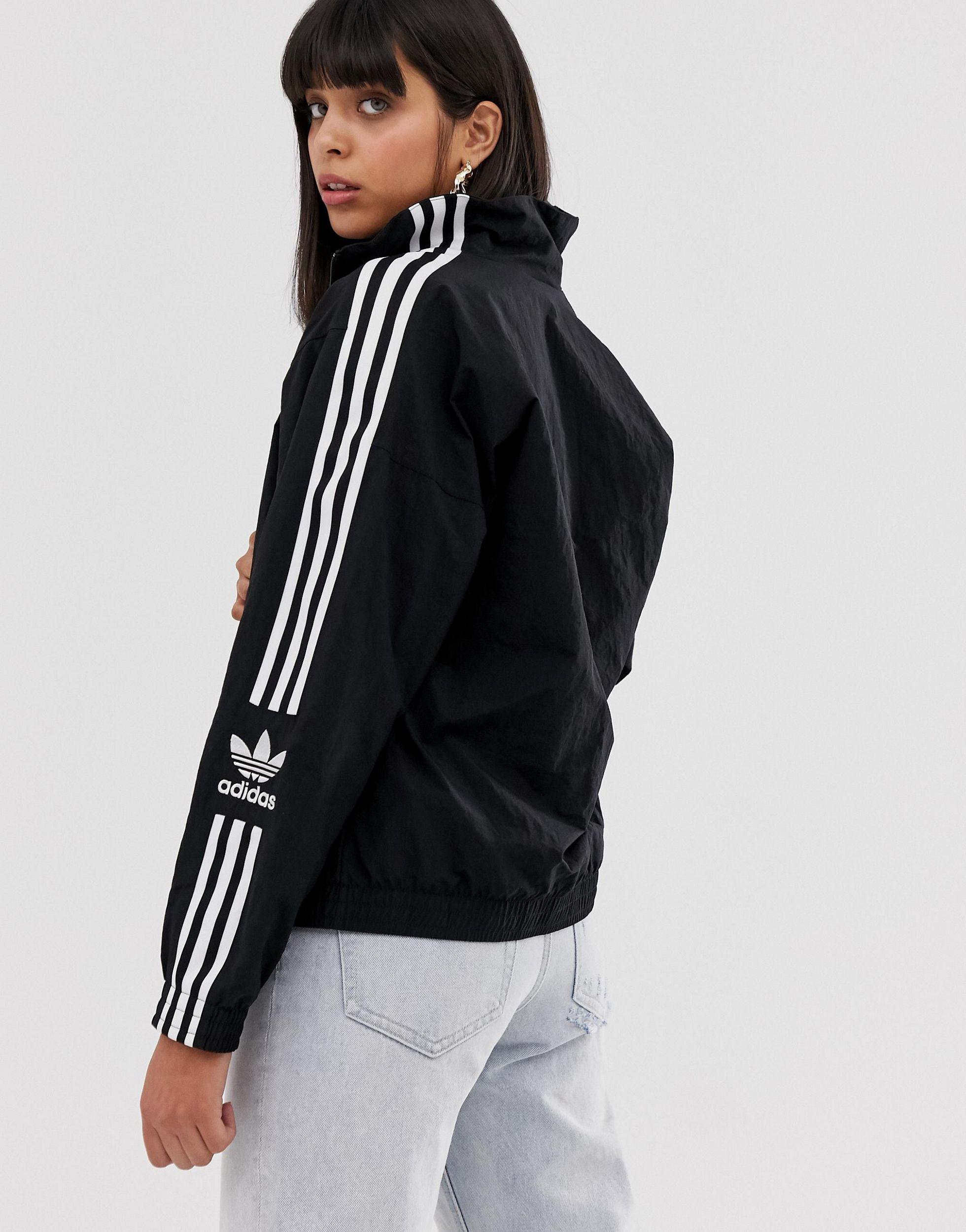 Adidas Originals Locked Up Logo Track Jacket In Black Italy, SAVE 30% -  aveclumiere.com