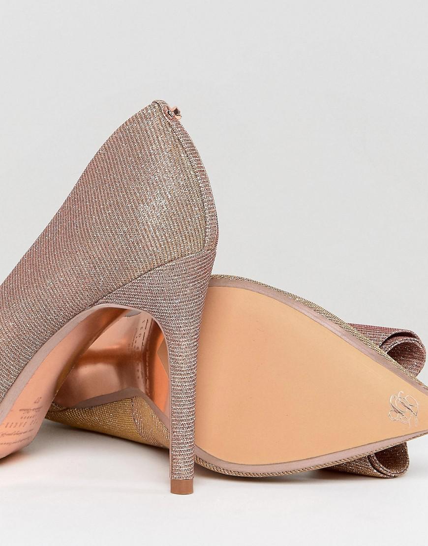 ted baker shoes silver