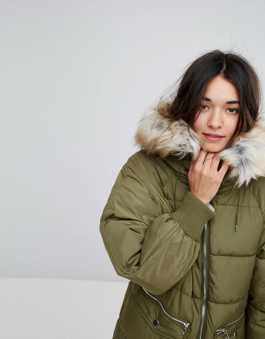 doudoune longue pull and bear