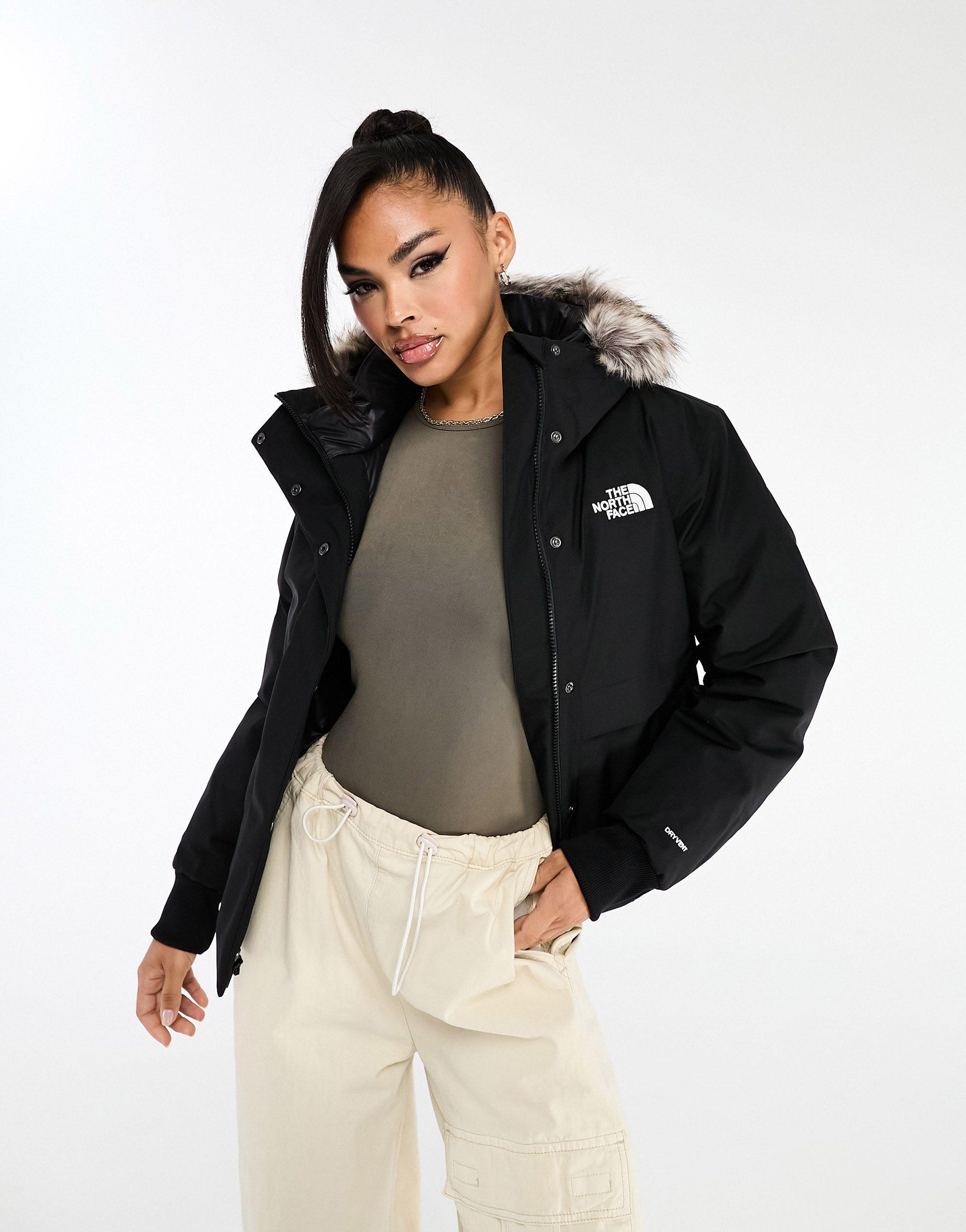 The North Face Arctic Insulated Bomber Jacket in Black | Lyst The North Face Arctic Insulated Bomber Jacket in Black | Lyst