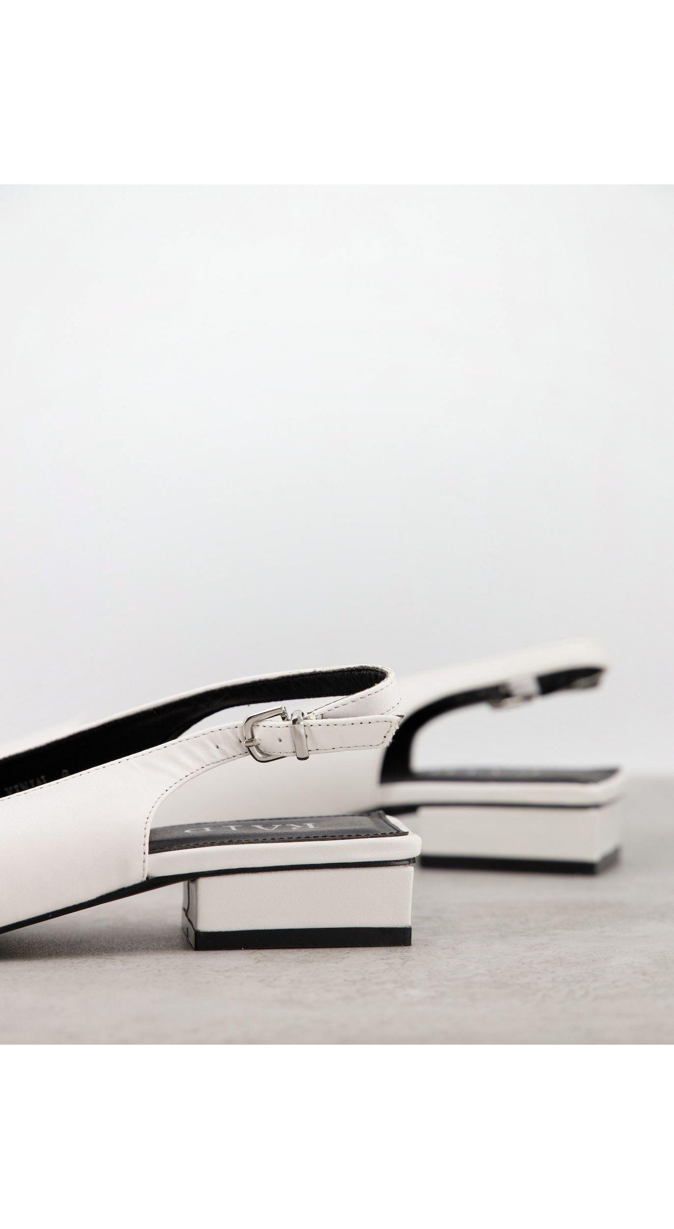 wide slingback flats