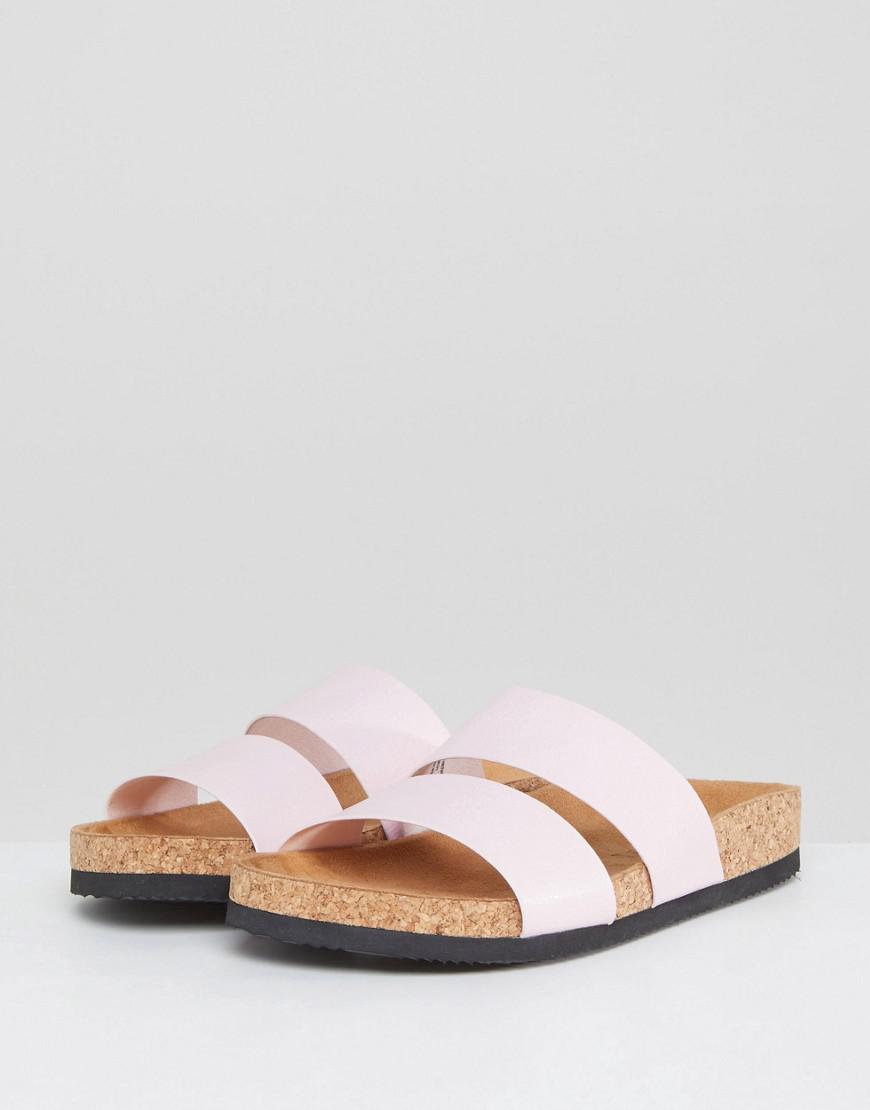 monki double strap sandals