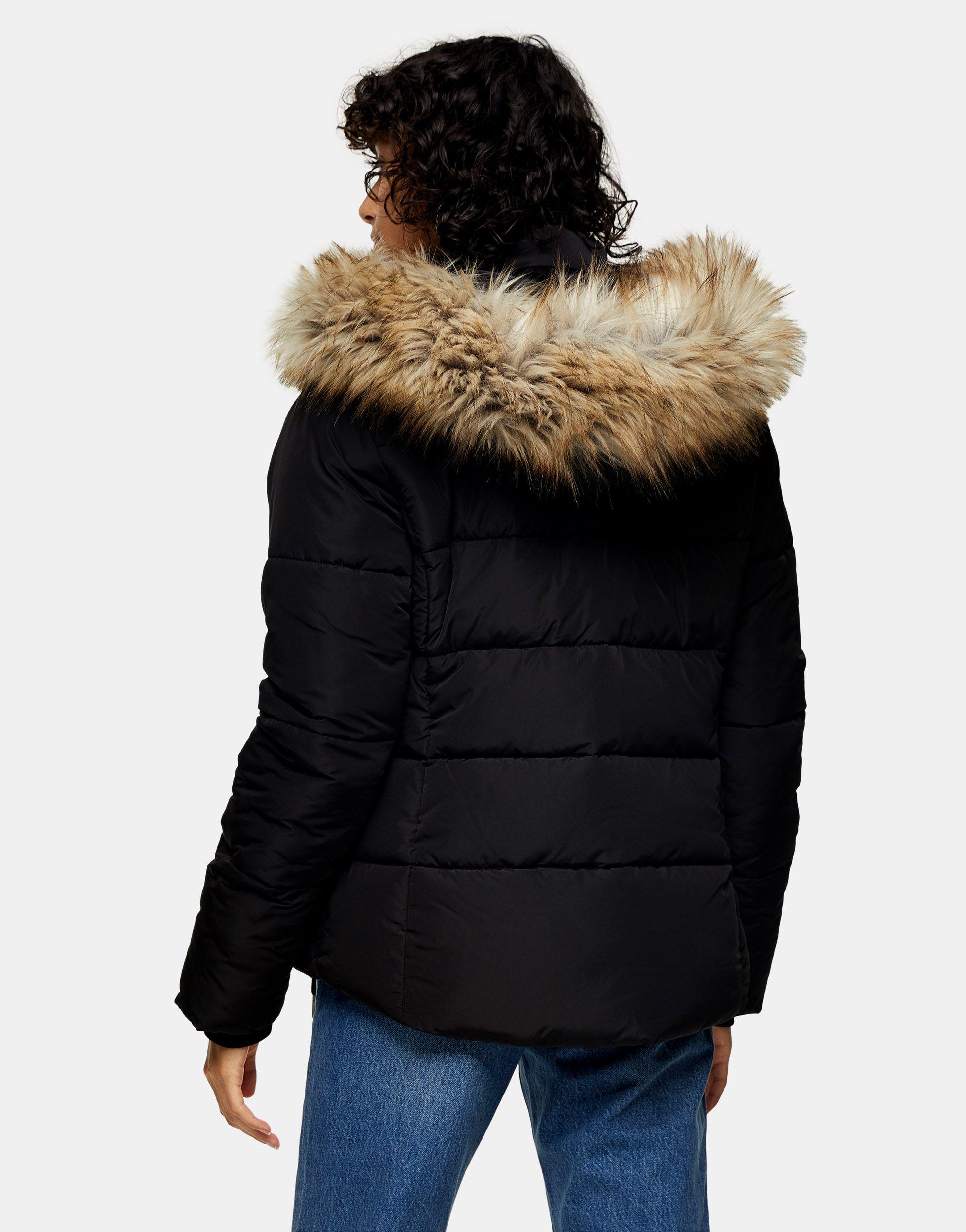 mozaïek Uitgaan Ounce Topshop Puffer Jacket With Fur Hood Poland, SAVE 37% - eagleflair.com