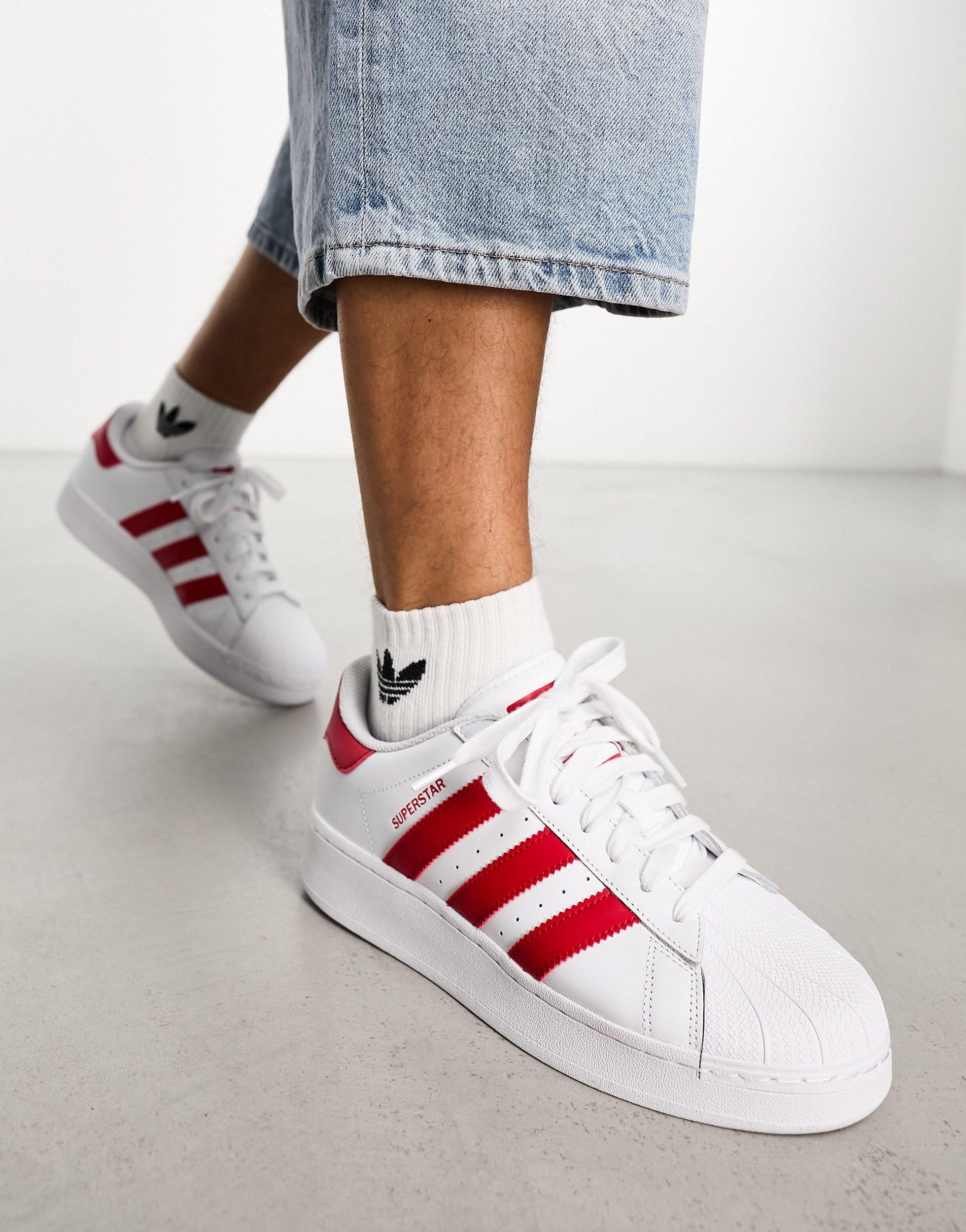 Adidas superstar metallic heren grijs sale