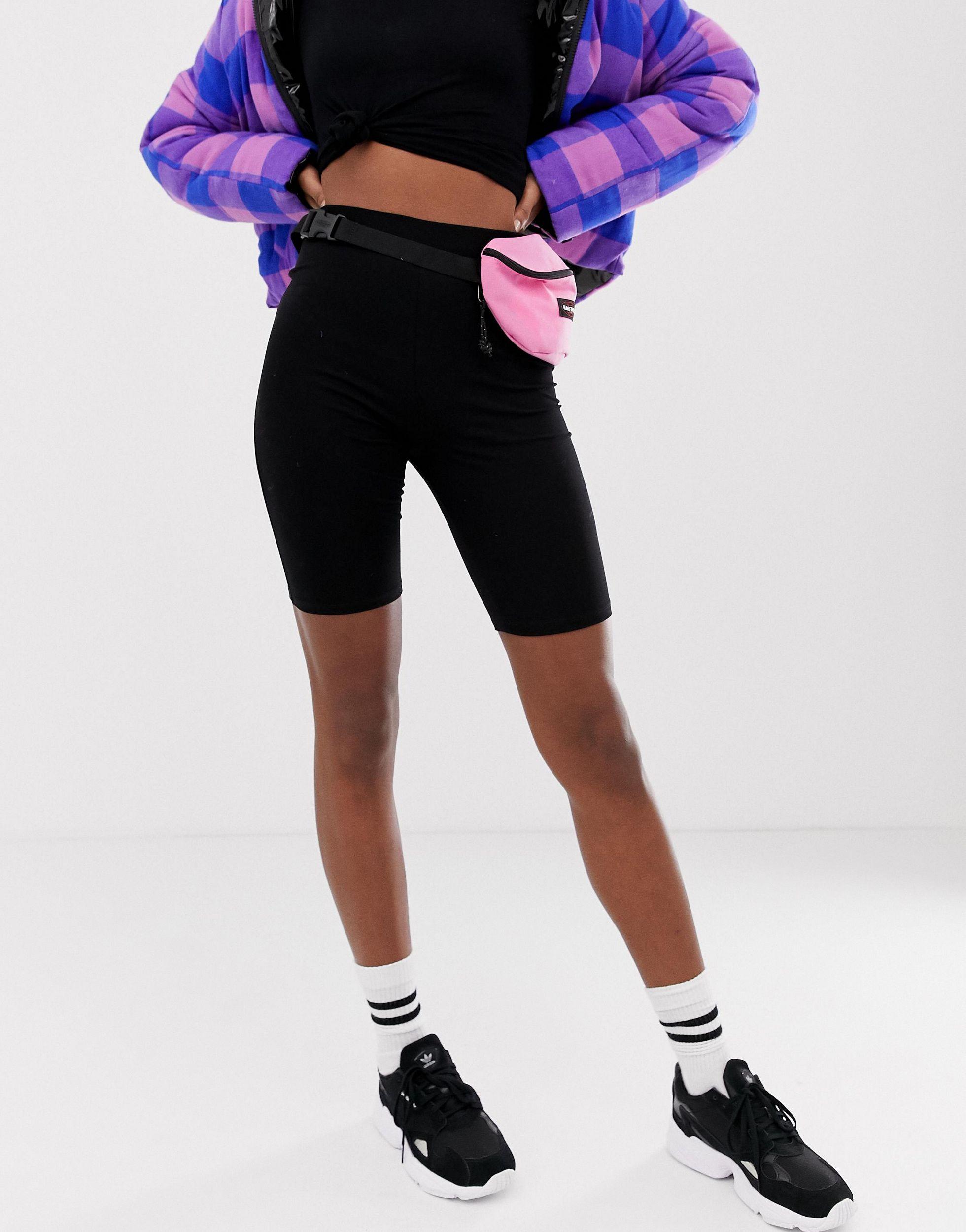 high waisted legging shorts