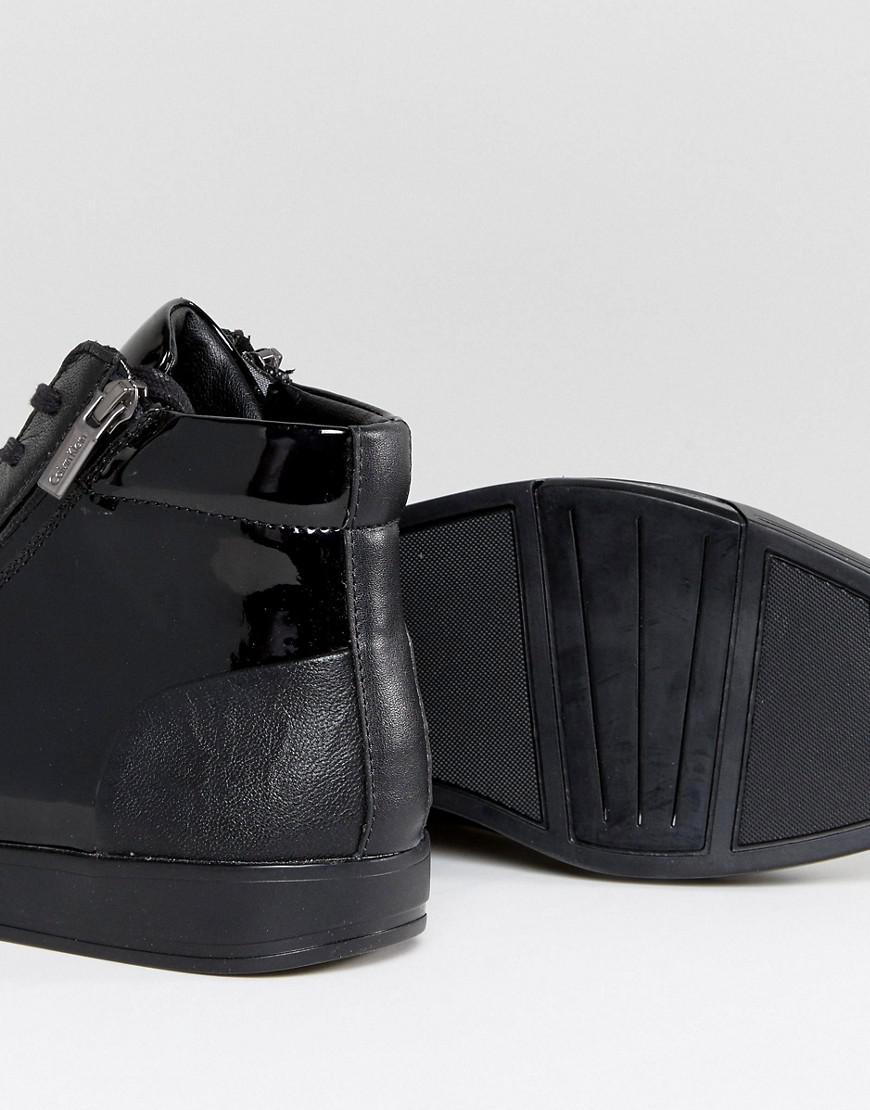 calvin klein trainers high top