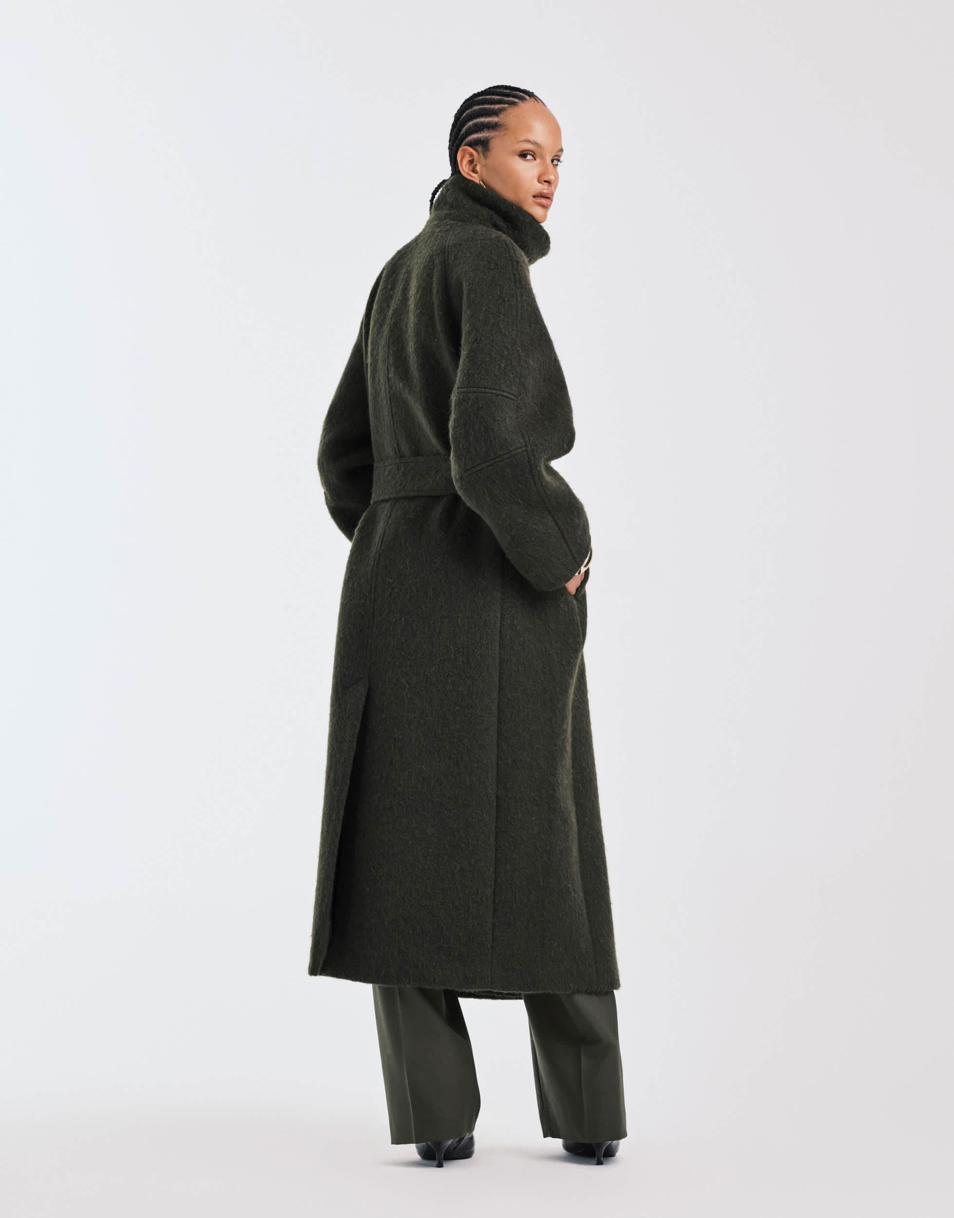 Designer Wool Funnel Neck Coats for Women Up to 72% off Lyst