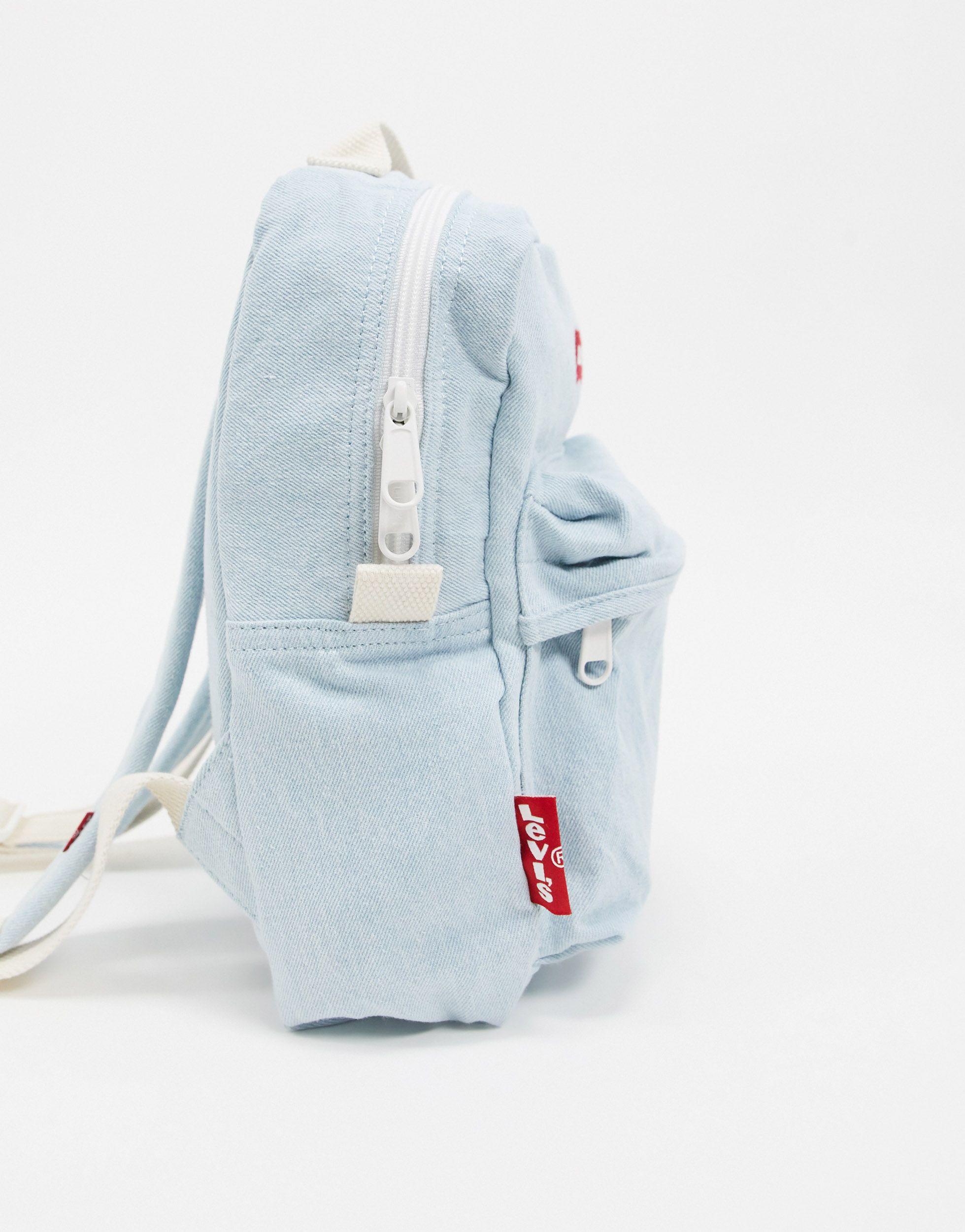 Levi's Denim Baby Backpack in Blue Lyst UK
