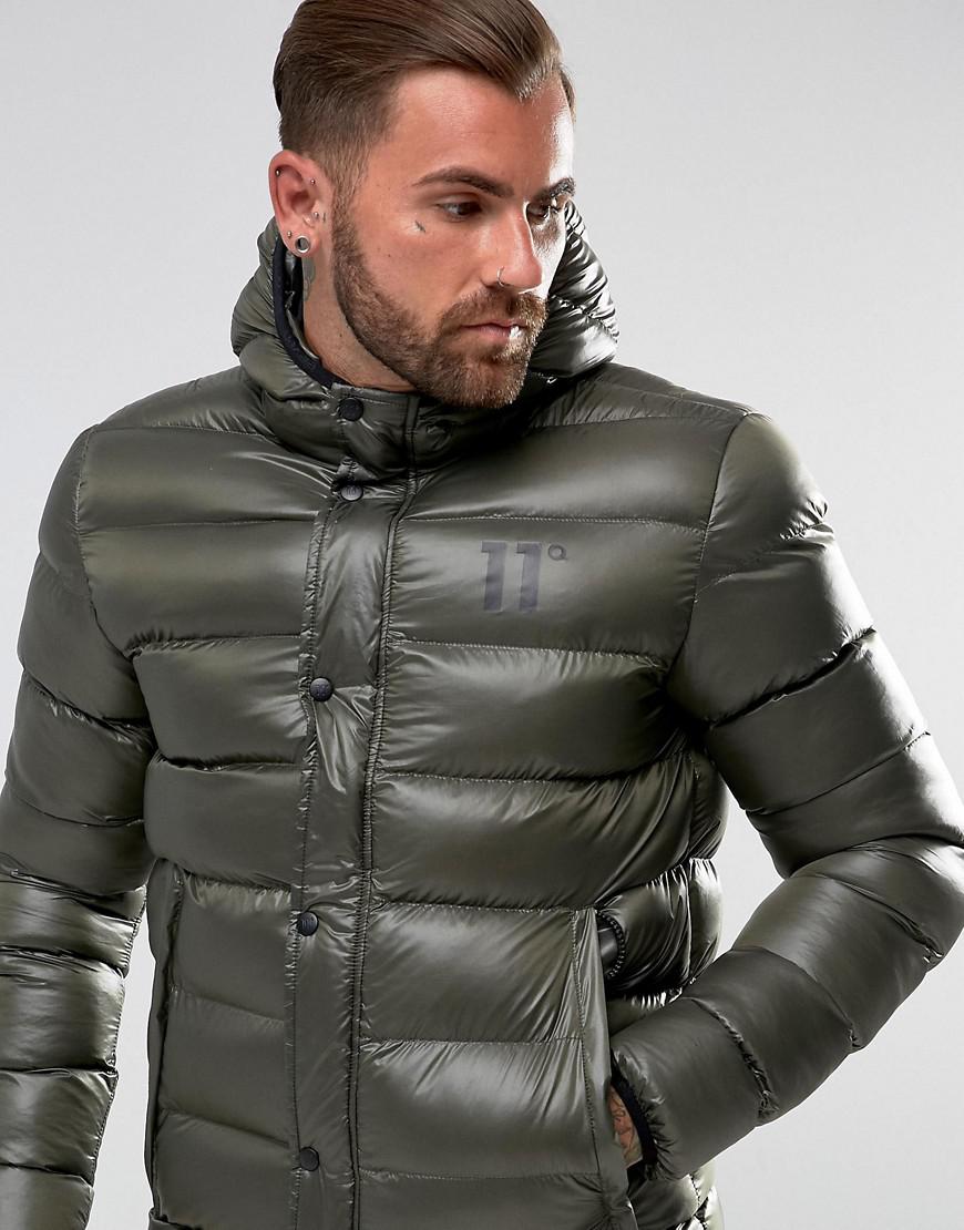 11 degrees padded jacket