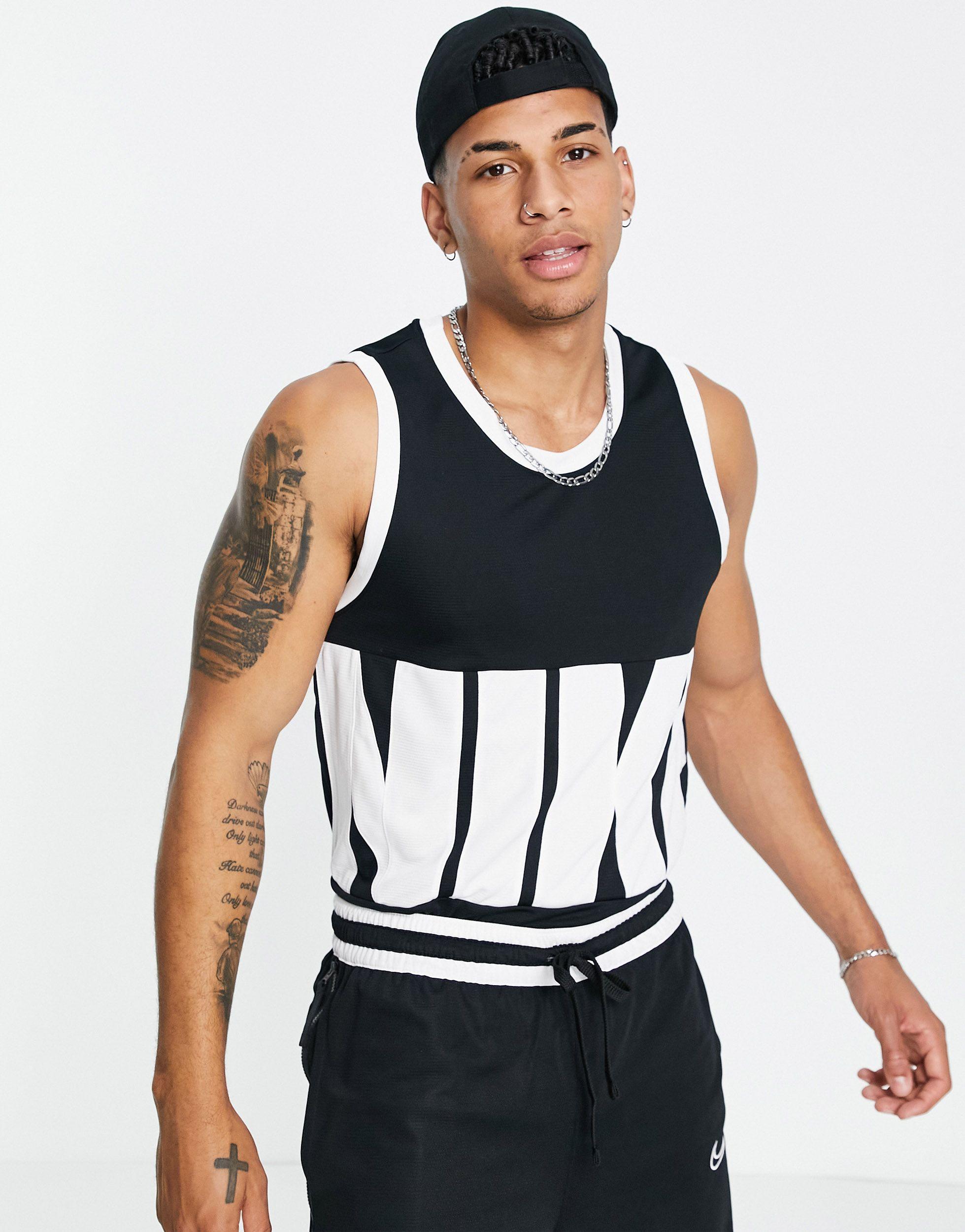 Nike Basketball Dri-fit Starting Five Jersey in Black for Men | Lyst