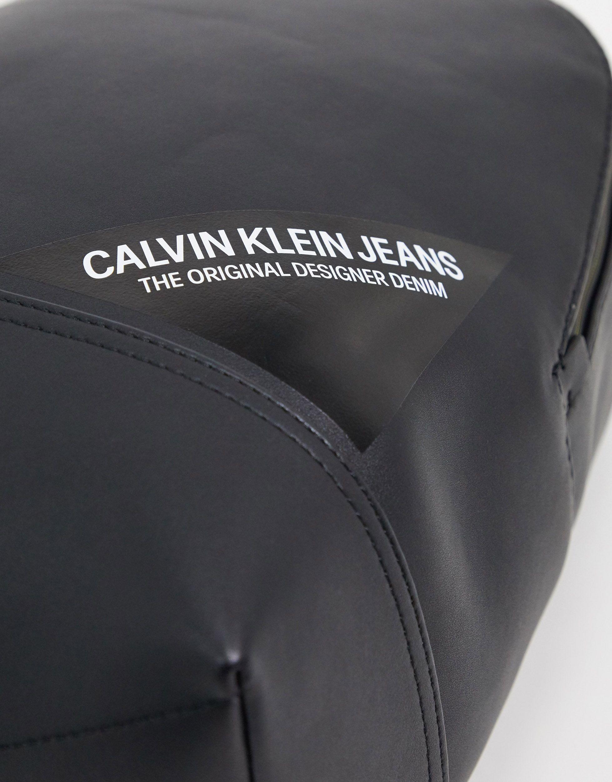 calvin klein stitch backpack