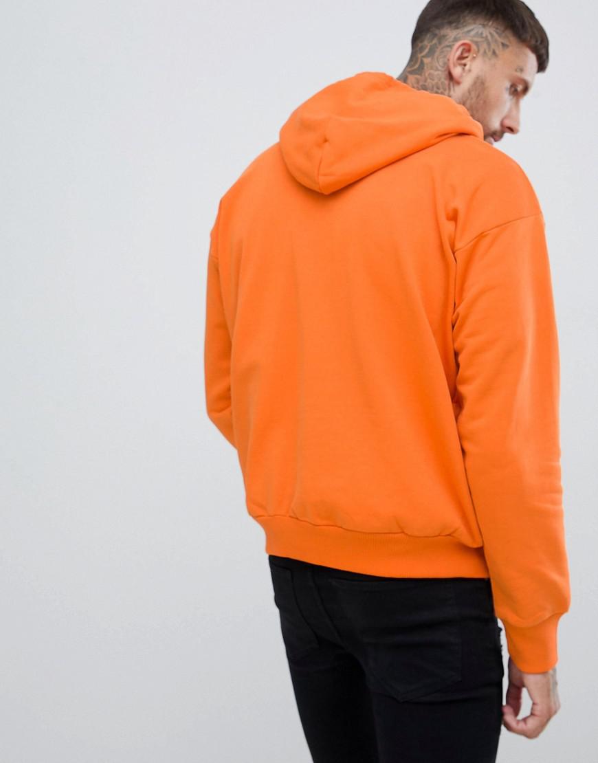 diesel sweatshirt orange