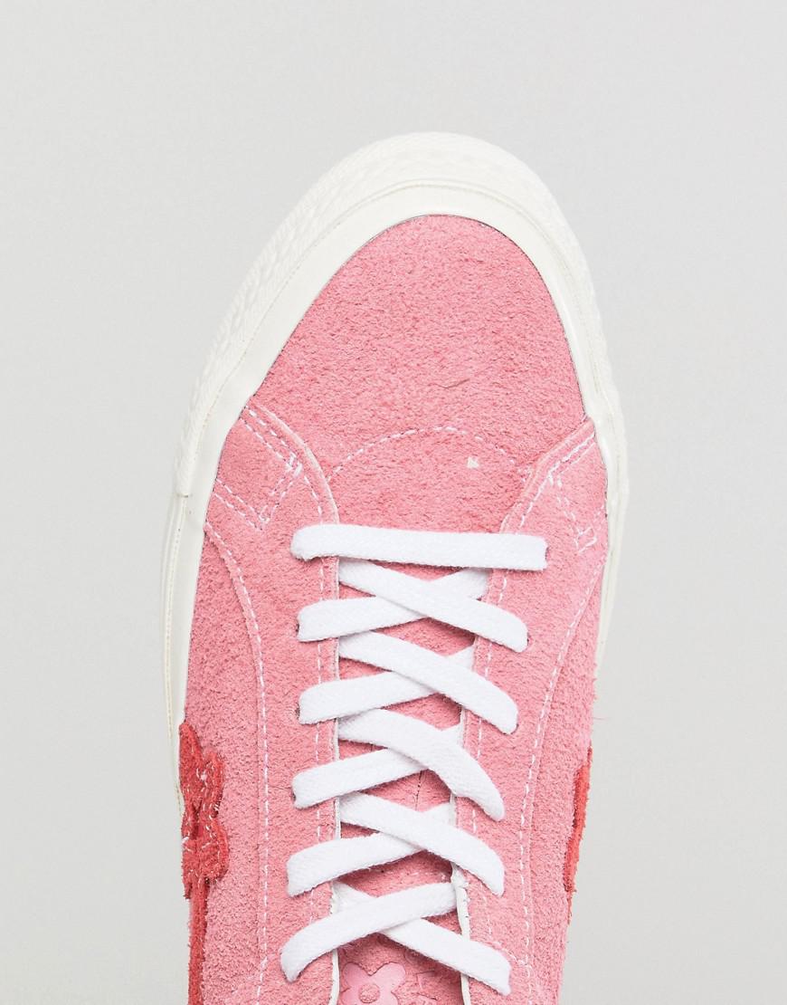Converse X Tyler The Creator Golf Le Fleur One Star Trainers In Pink in Blue  | Lyst