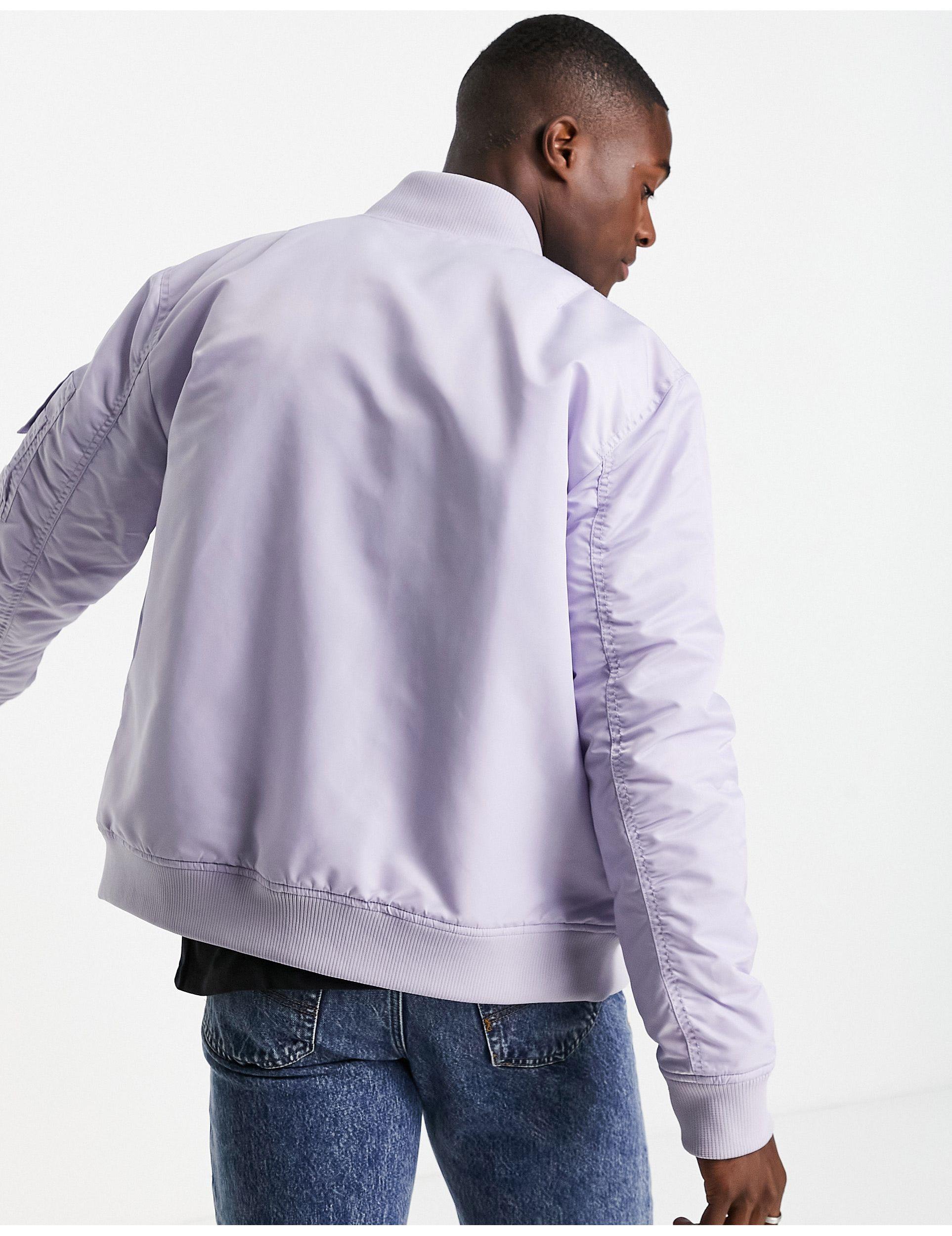 TOPMAN Ma1 Padded Bomber Jacket in 