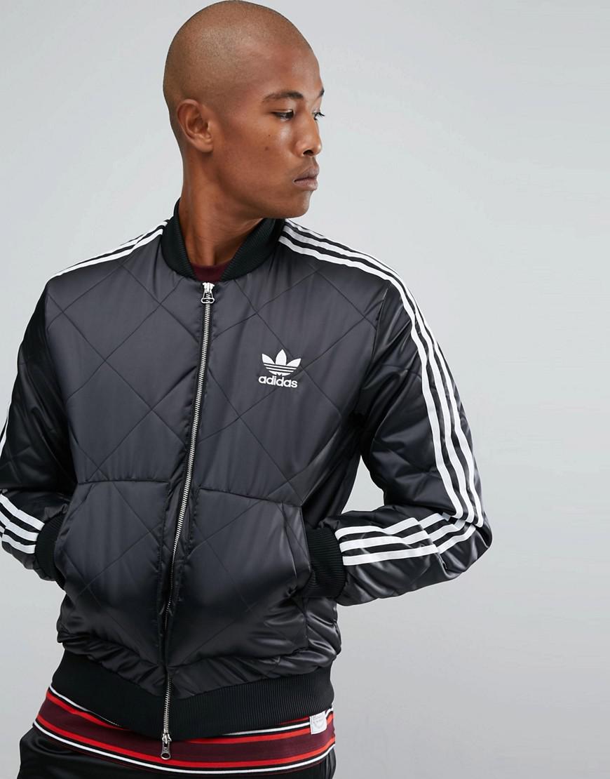 adidas Originals Synthetic Superstar Quilted Jacket In Black Bs3020 for ...
