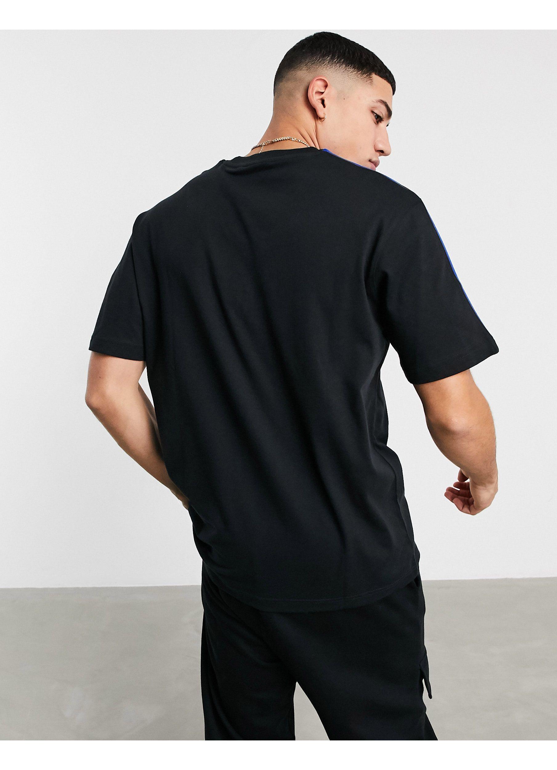 adidas Originals T-shirt With Lock Up 3d Trefoil in Black for Men | Lyst